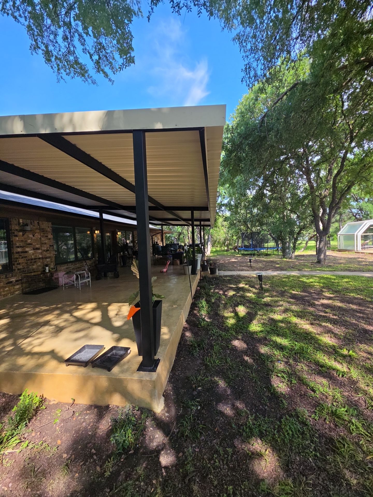 1000sf Patio Cover by REPS Austin Area Roofer