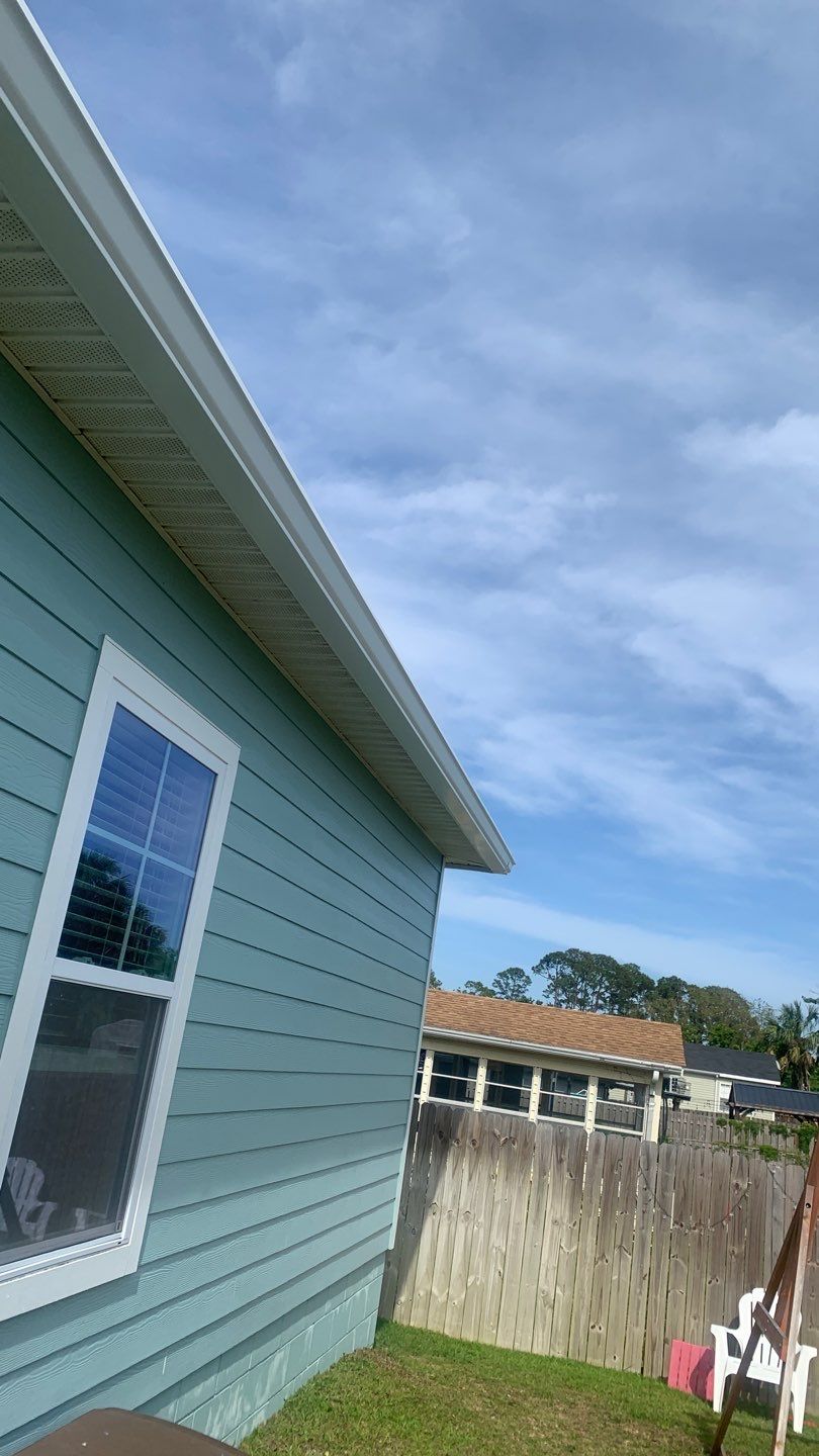 K-Style Seamless Gutter Installation using 6 Inch Seamless Aluminum Gutters by Gutter Professors