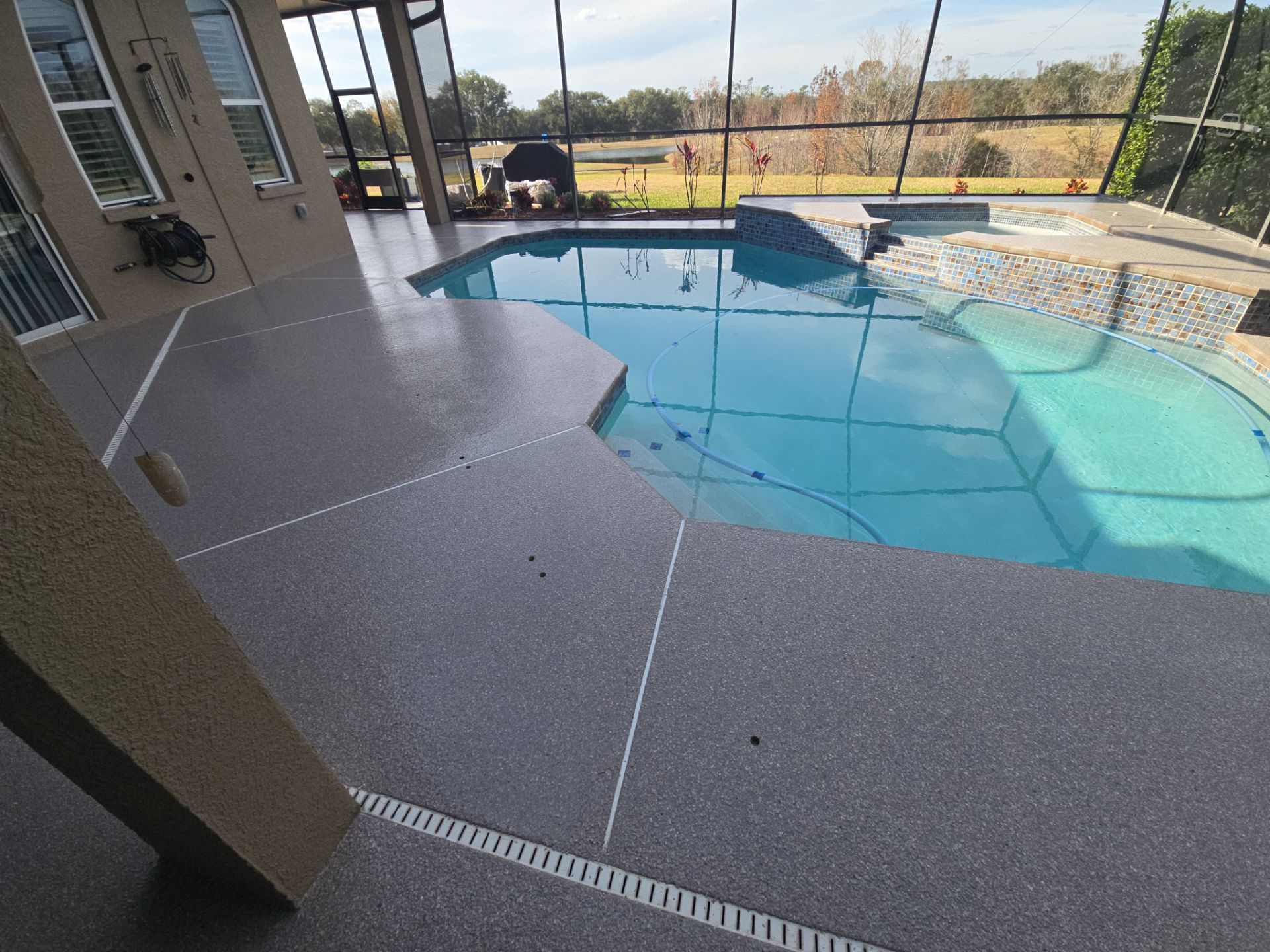 Dade City, FL Pool Deck and Lanai Coating by Performance Floors & Coating