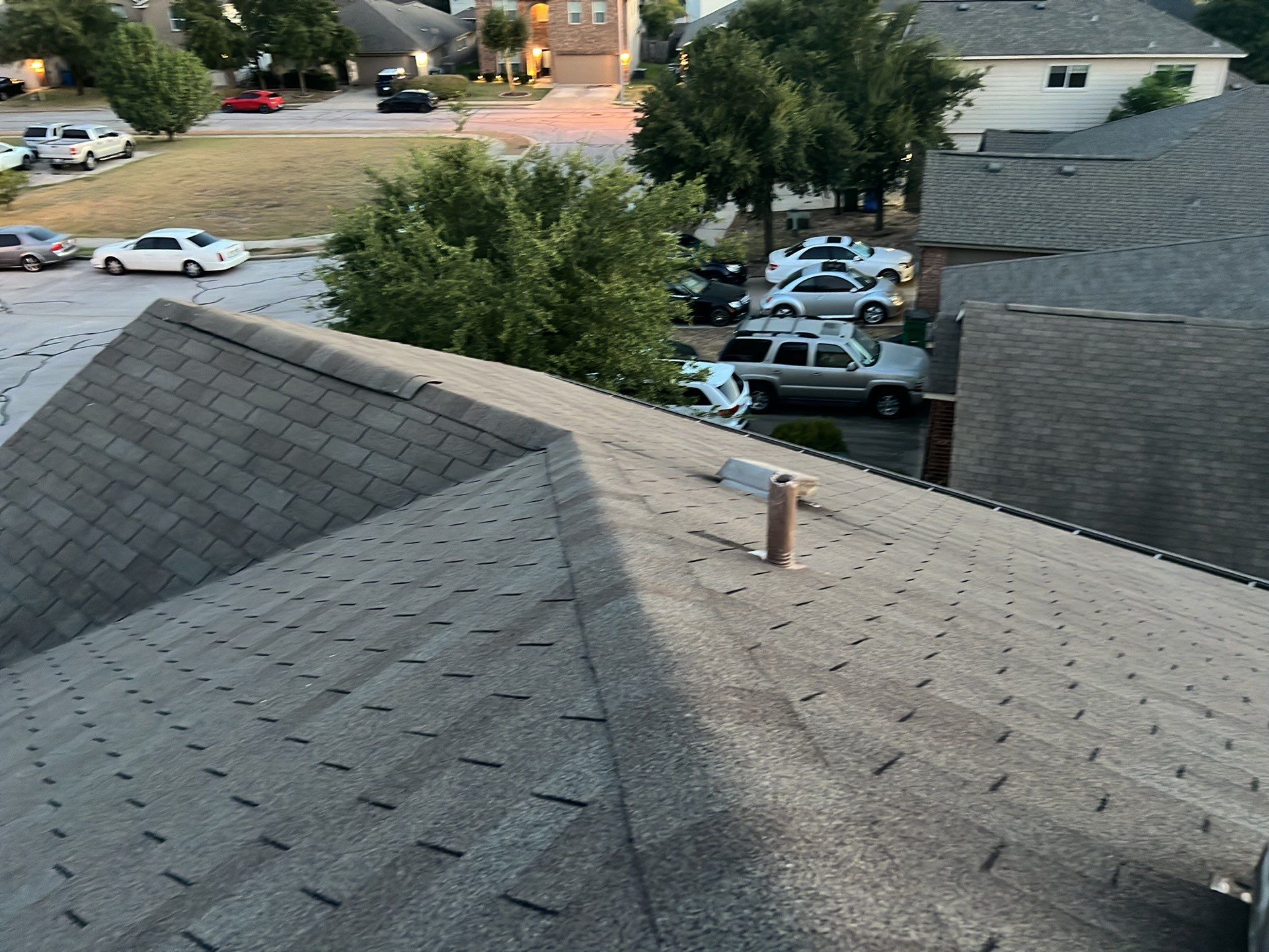Residential Roofing Replacement and Sheathing Upgrade in Manor by Caliber Restoration LLC