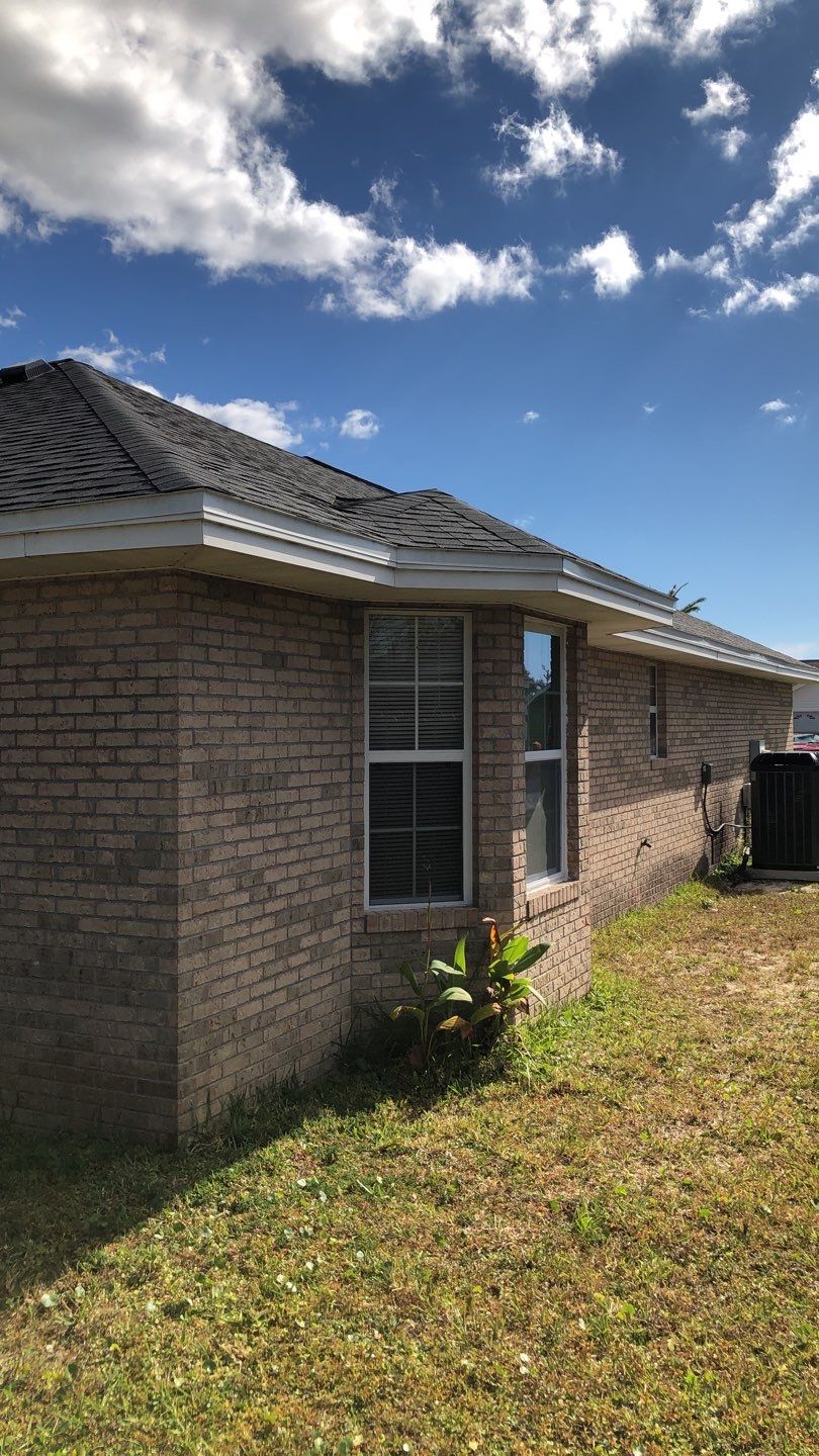 Gutter Installation using K-Style Seamless Gutters by Gutter Professors