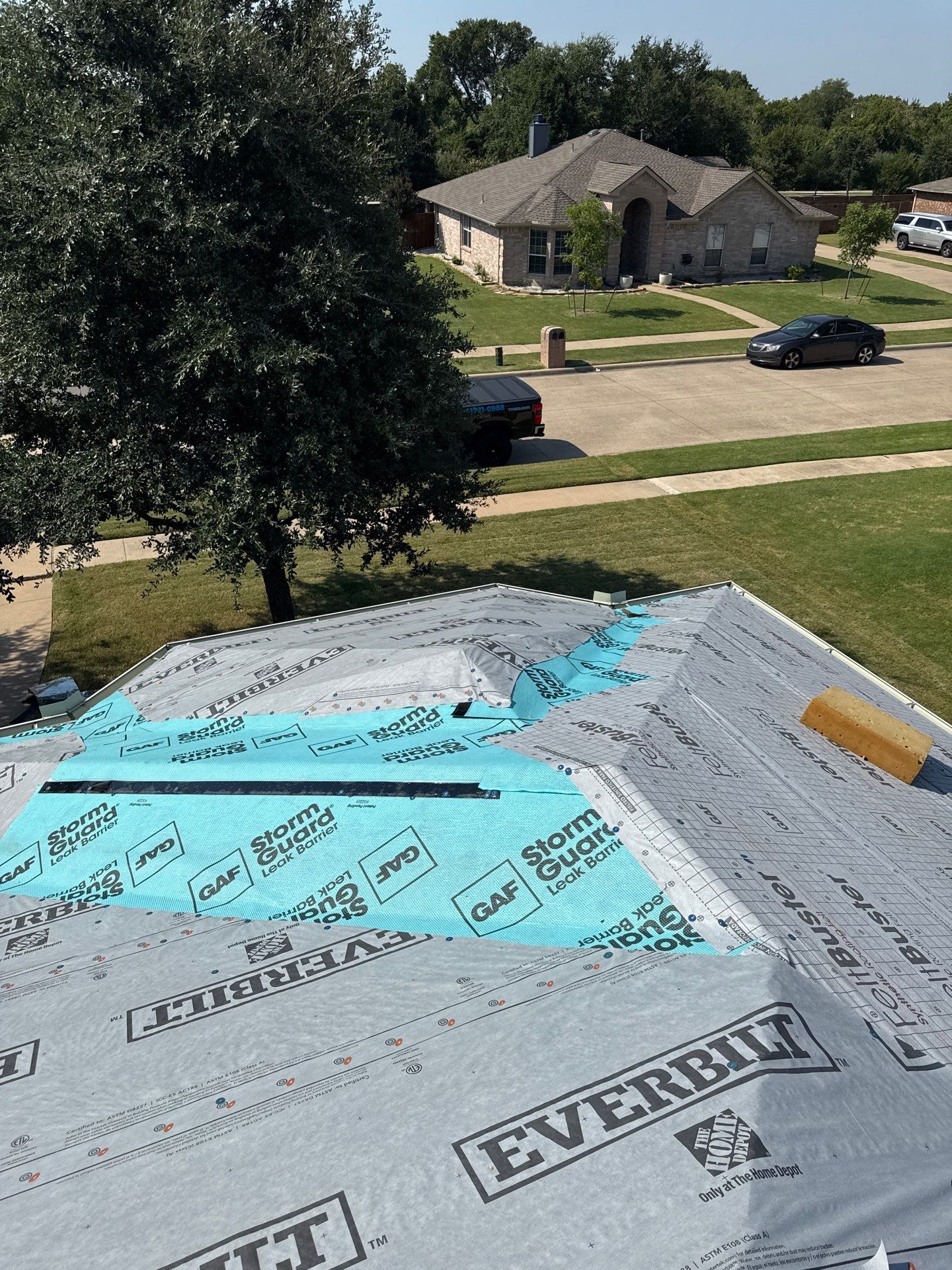 Project in Murphy by Zeus Exteriors