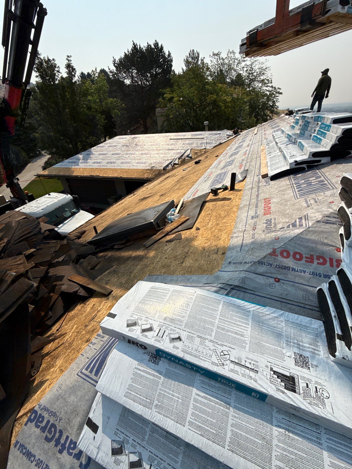 Cedar Shake to IKO Dynasty Shingle Roof Replacement in Boise by Olive Roofing