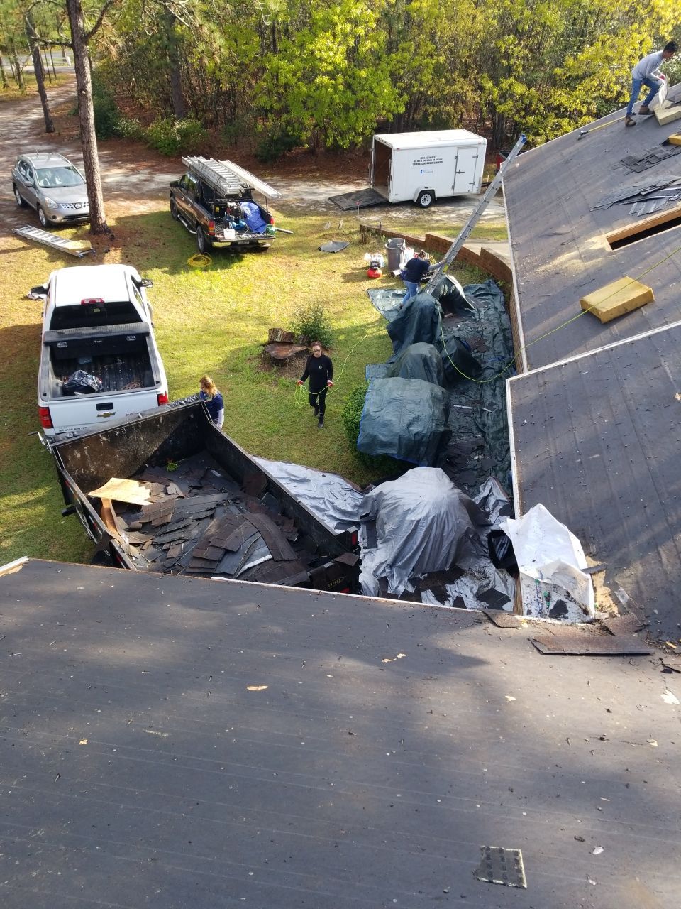 Fascia and Soffit by American Roofing NC