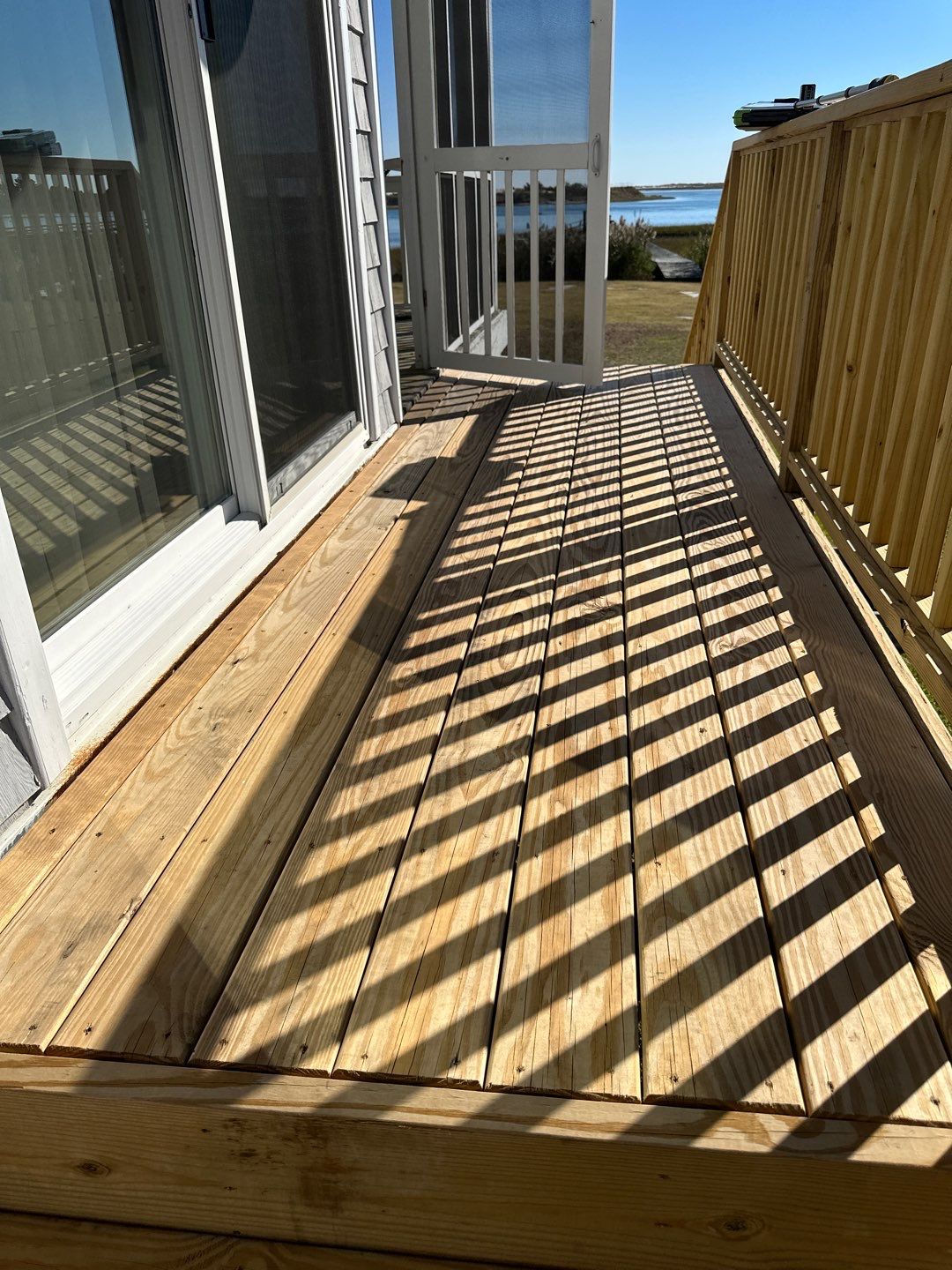Coated Deck using Wood Sealant by DuraSeal