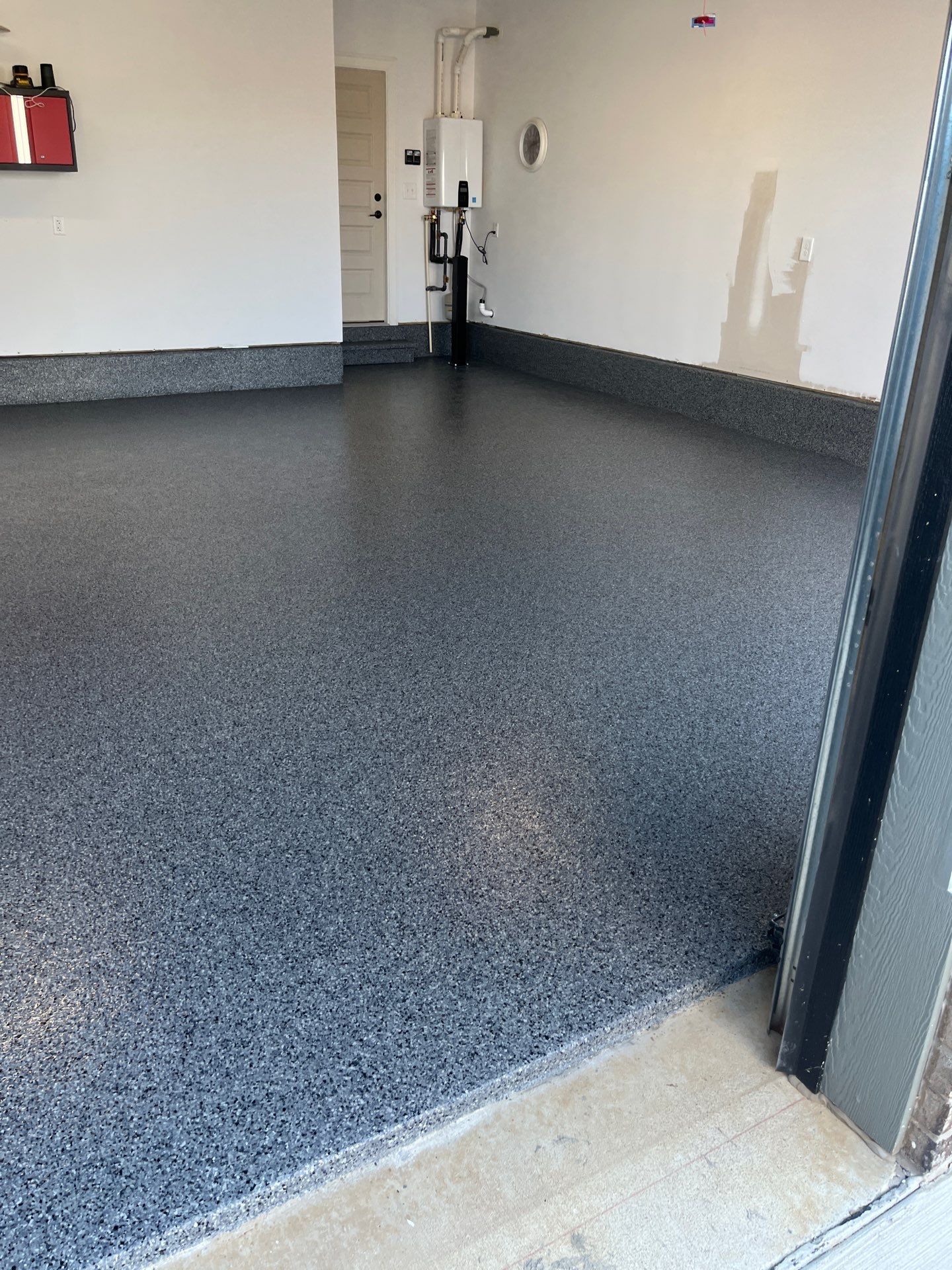 Garage Floor Coating using Nightfall by My Garage Floor Guys