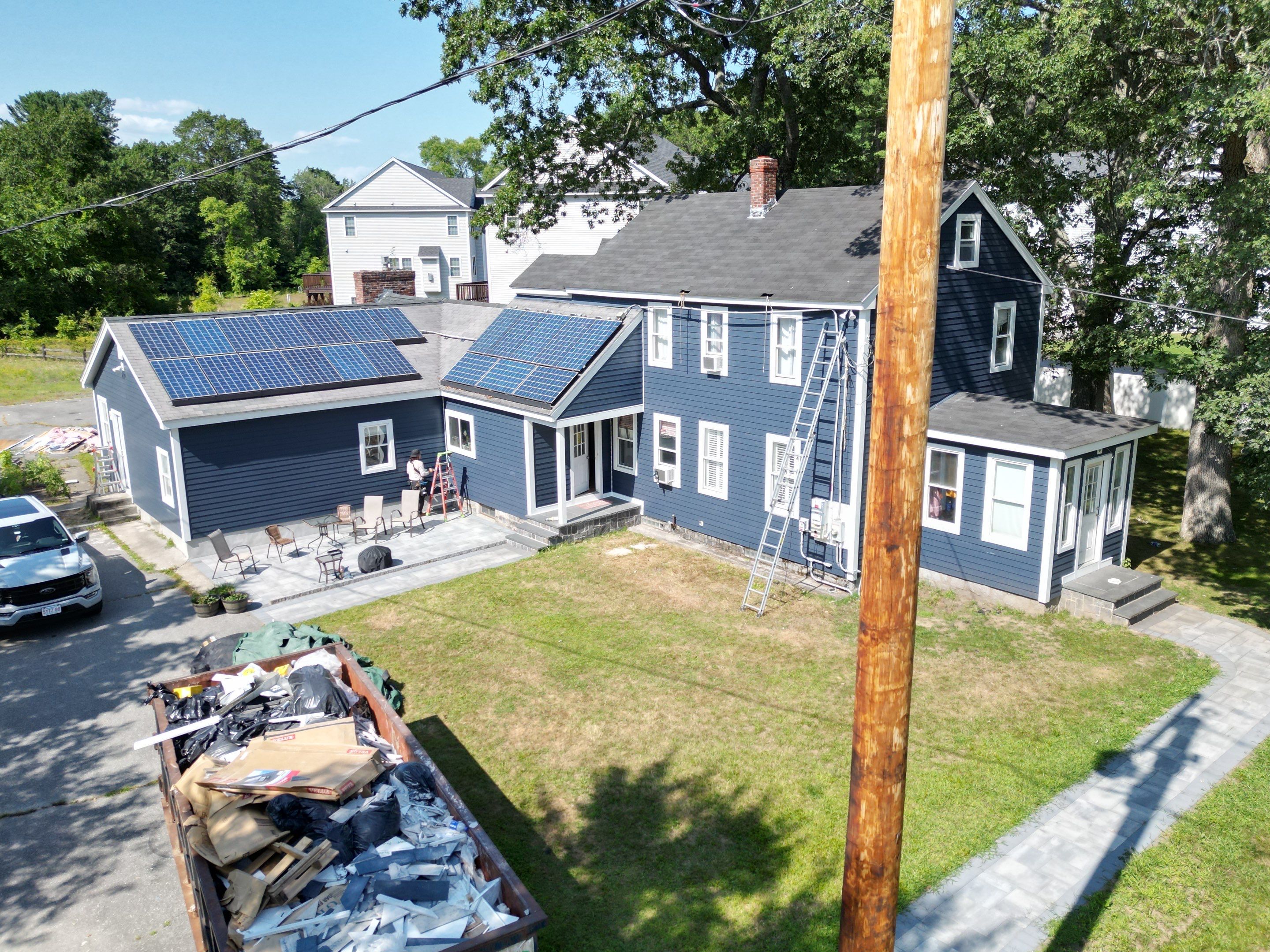 James Hardie Lap Siding Installation in Chelmsford, MA by Mighty Dog Roofing of Greater Middlesex County