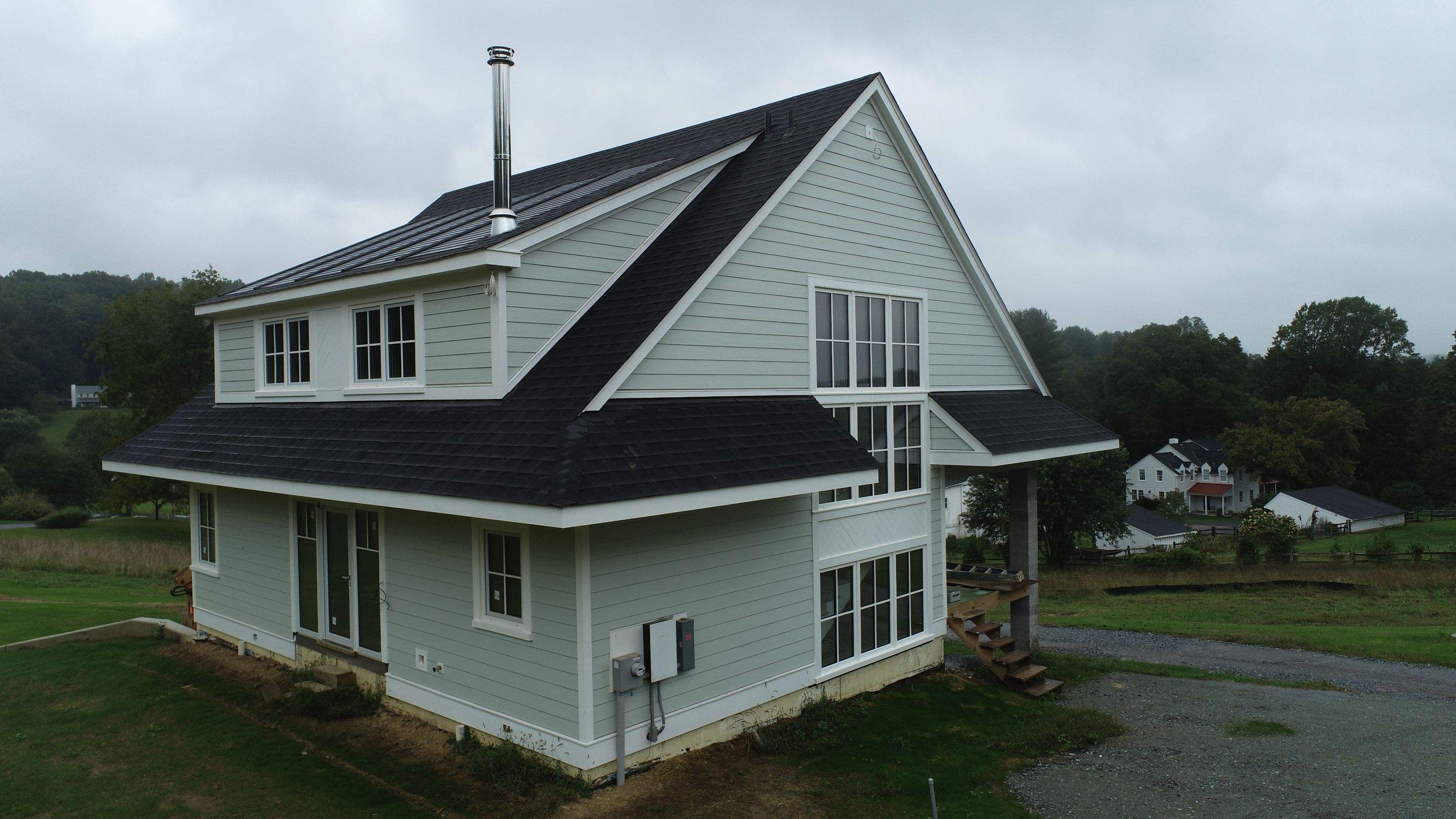 GAF Timberline Solar on New Construction by American Home Contractors