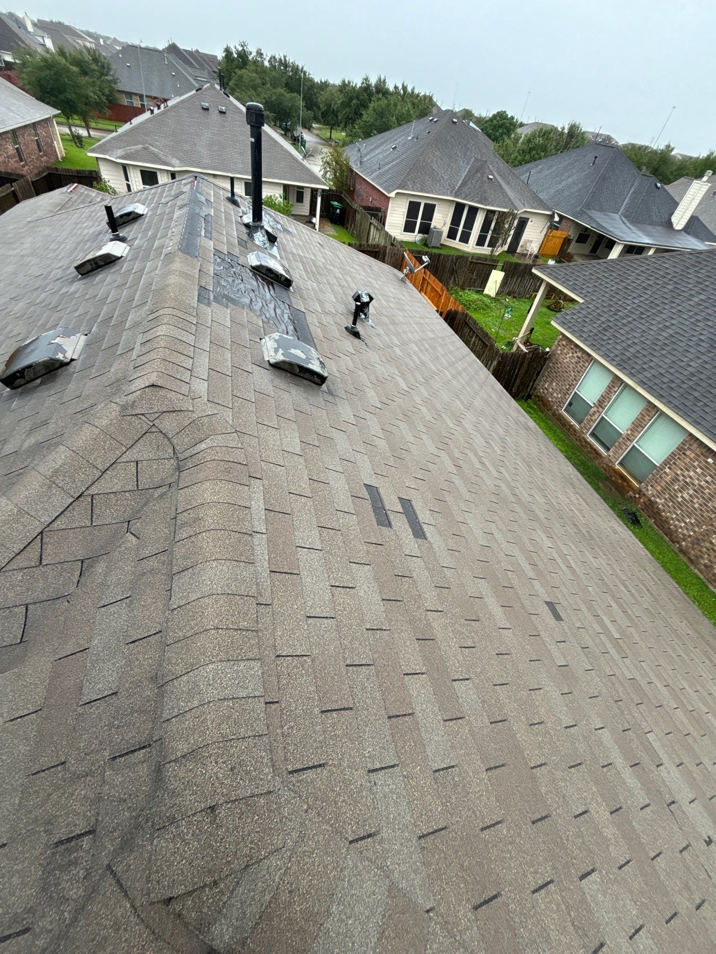 Residential Roofing Repair using Owen's Corning Duration (Lifetime) Shingles by Roof Repair Company