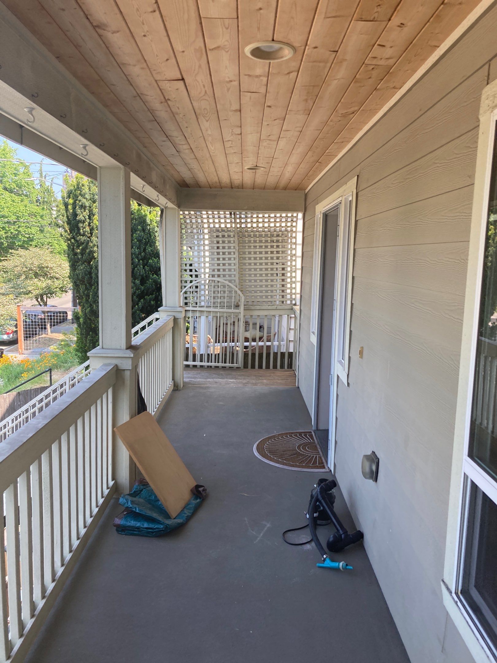 Roof tear-off and interior strip-out by Sledge Seattle