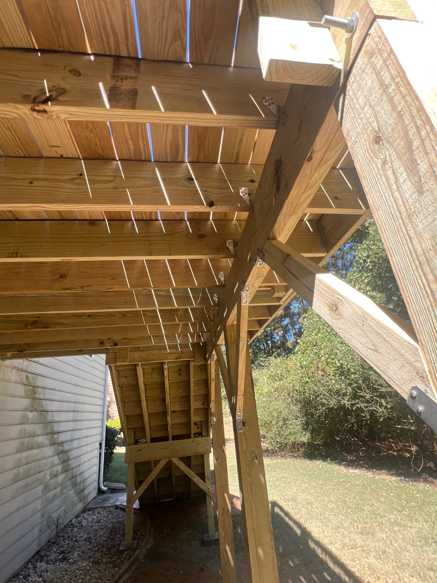 Wood Deck Build in Duluth, GA by Nelson Exteriors