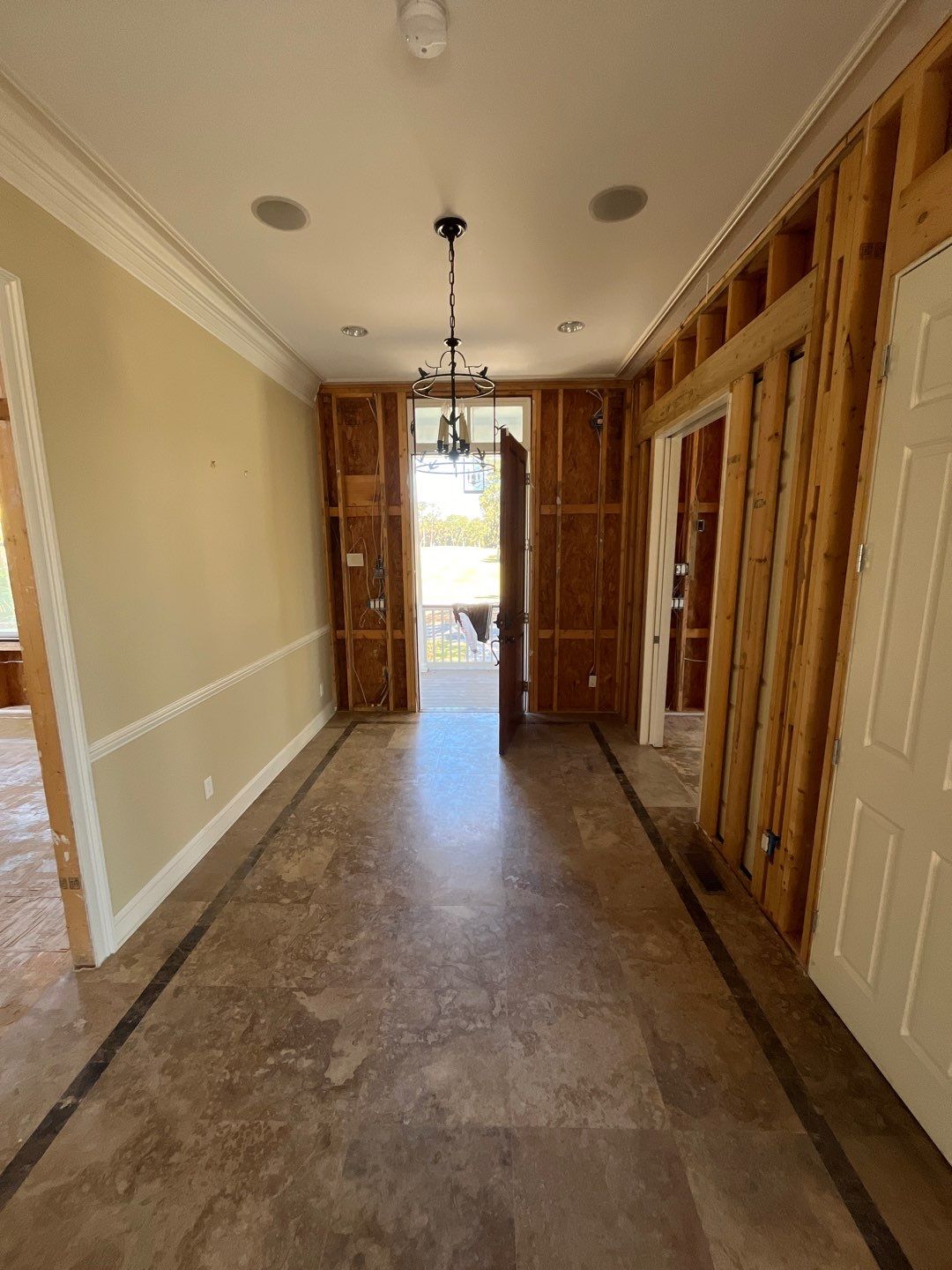 Fire mitigation with structure clean by EAS Environmental, LLC.