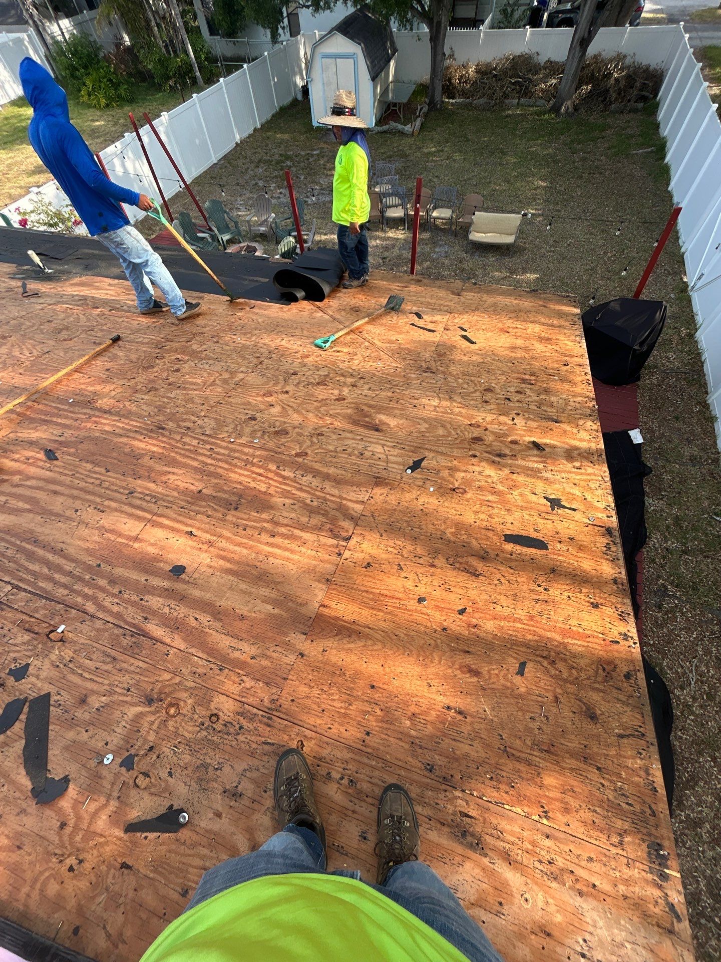 Project in Pinellas Park 33781 by Mitchell Roofing Company LLC 