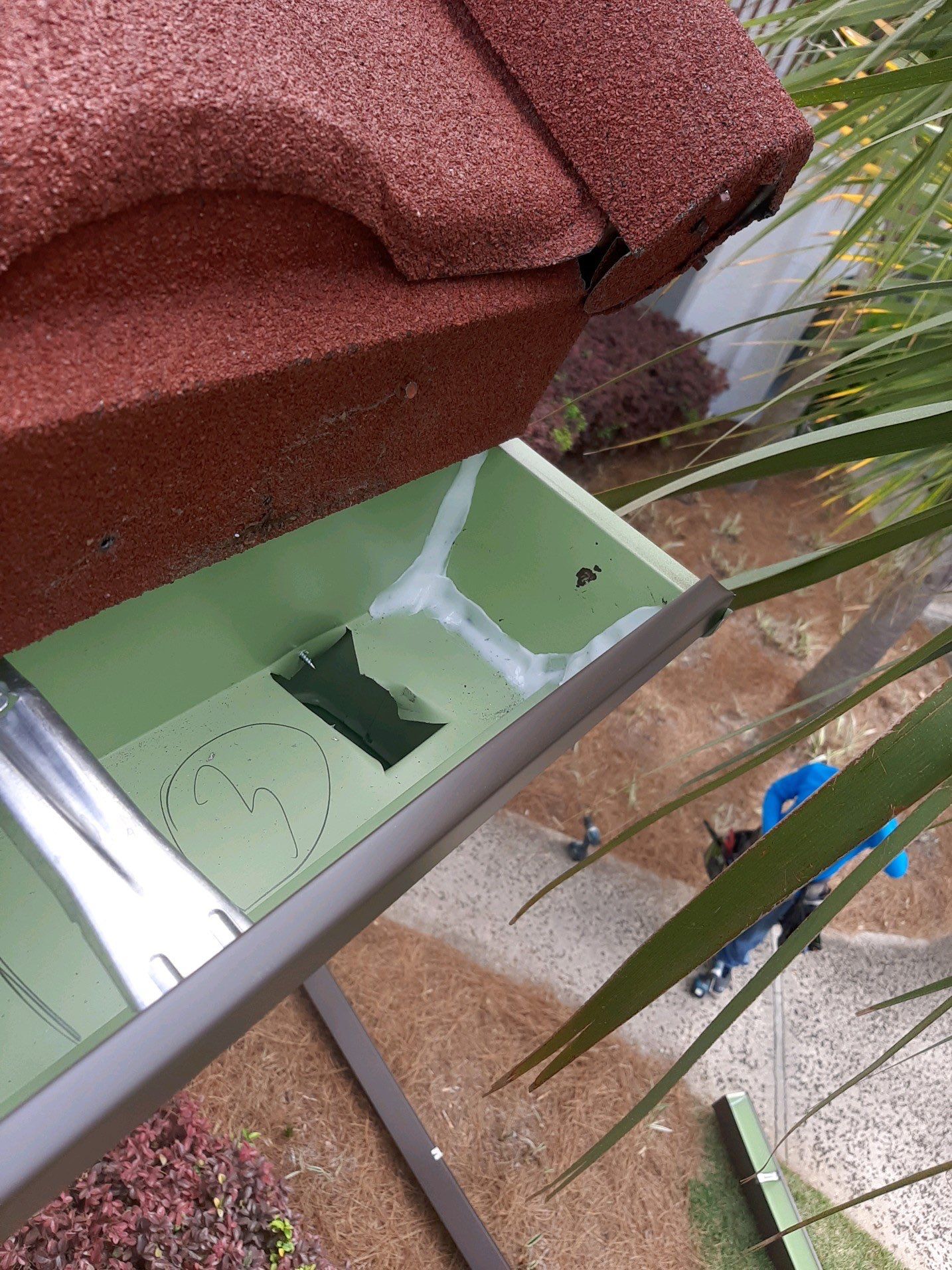 Gutter Installation using 6 Inch Seamless Gutters in Musket Brown by Gutter Professors