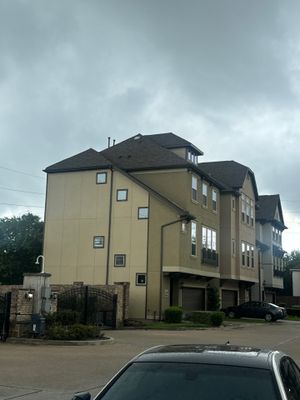 3 story Roof Leak Repair 