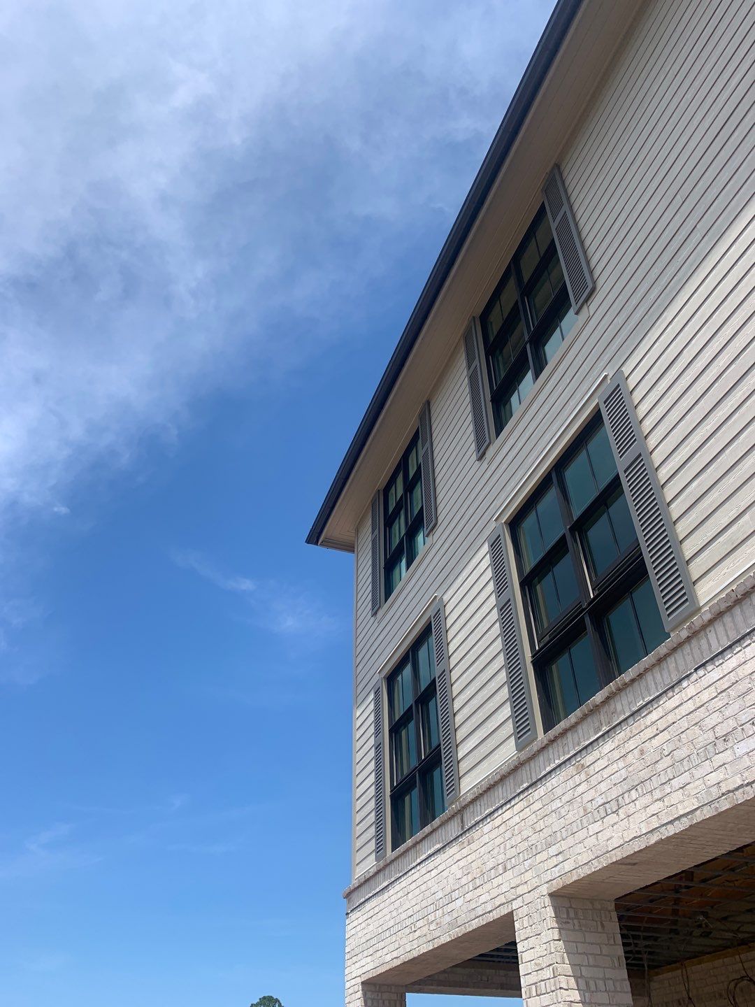 Half-Round Gutters for Coastal Homes in Panama City Beach FL by Gutter Professors