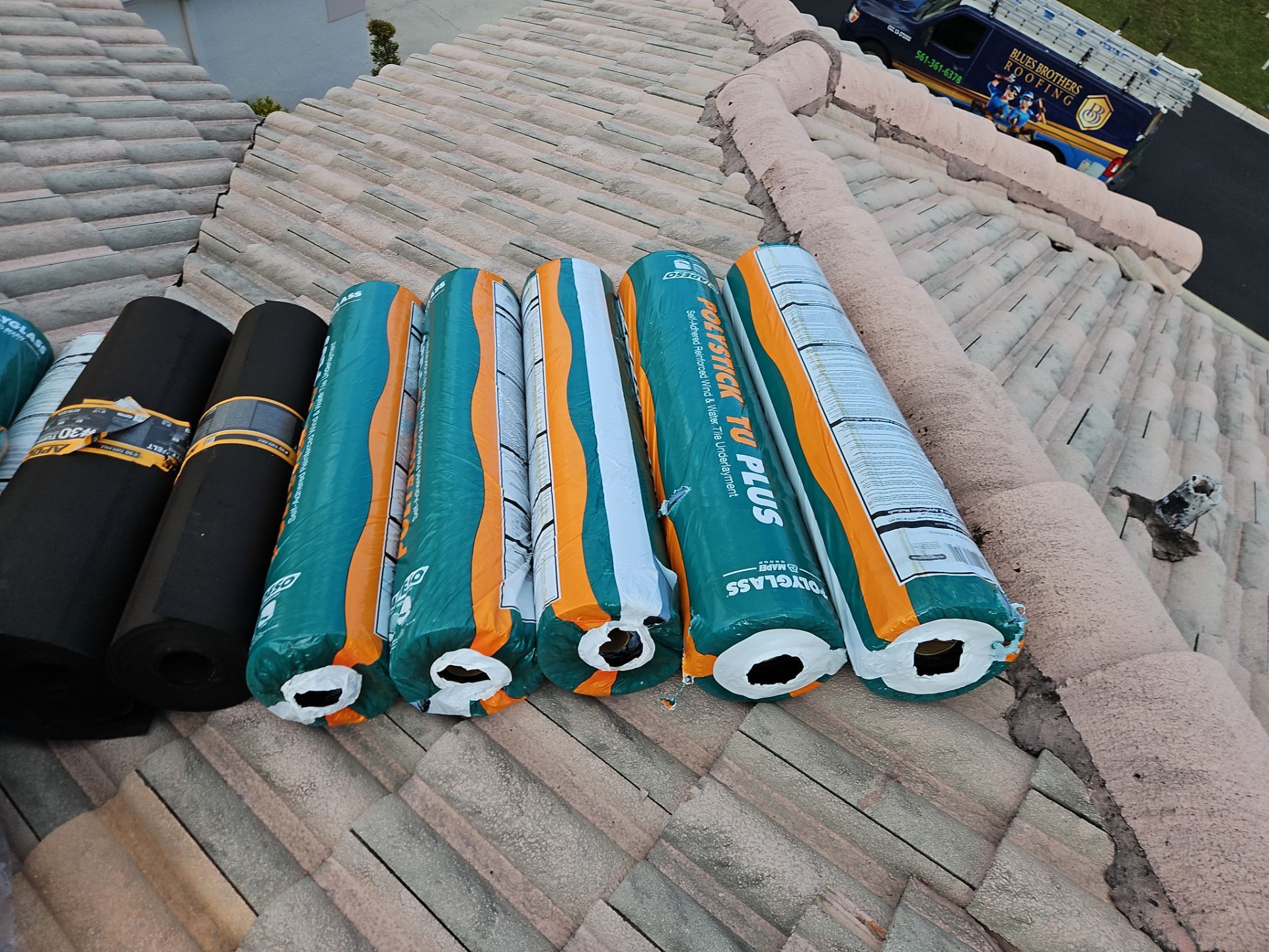 Residential Roofing Installation using Westlake Roofing Tile by BLUES BROTHERS ROOFING