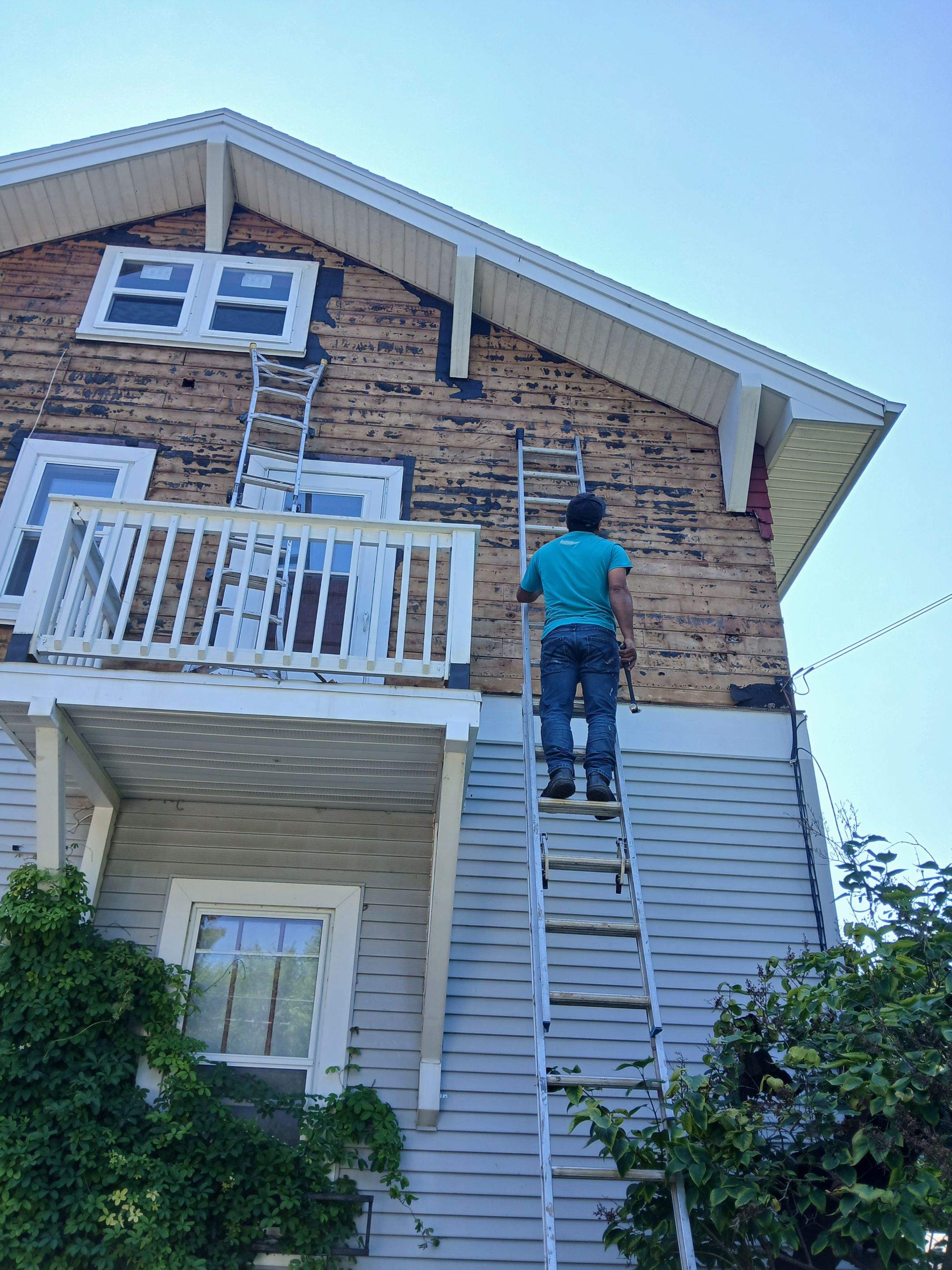 Cedar Shake Siding Replacement  by Gellings Roofing & Siding