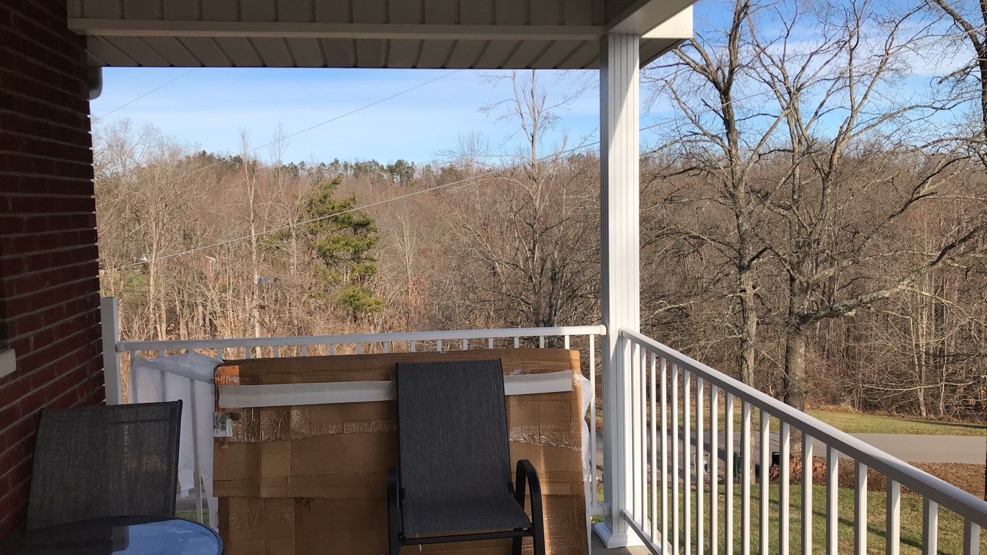 Porch Update using Westbury Aluminum Railing by Secure Construction Company Inc