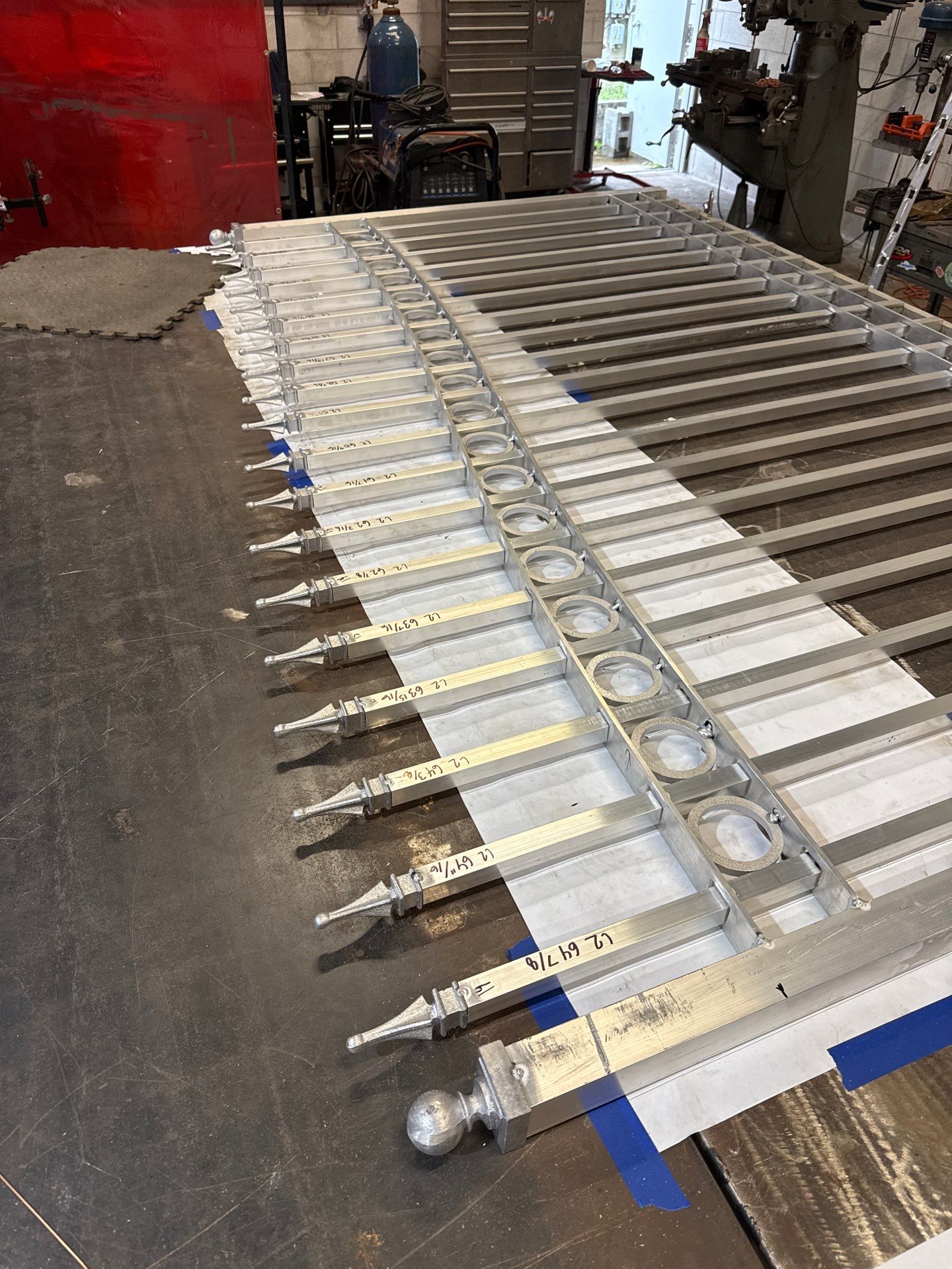 Ocean Shores Condo Gates by Gregory Sandstrom