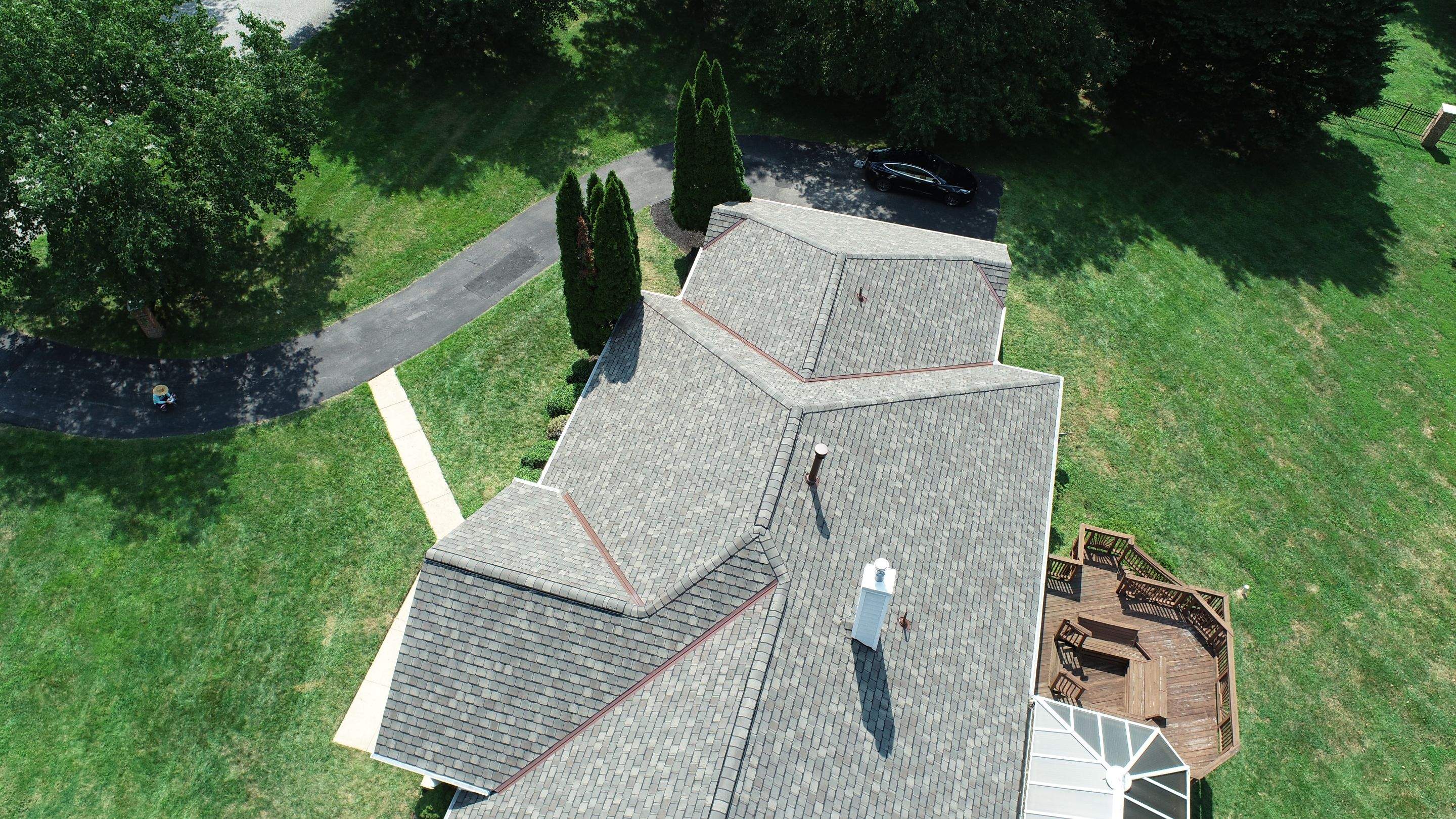 Roof Replacement using Certainteed Grand Manor Shingles by American Home Contractors