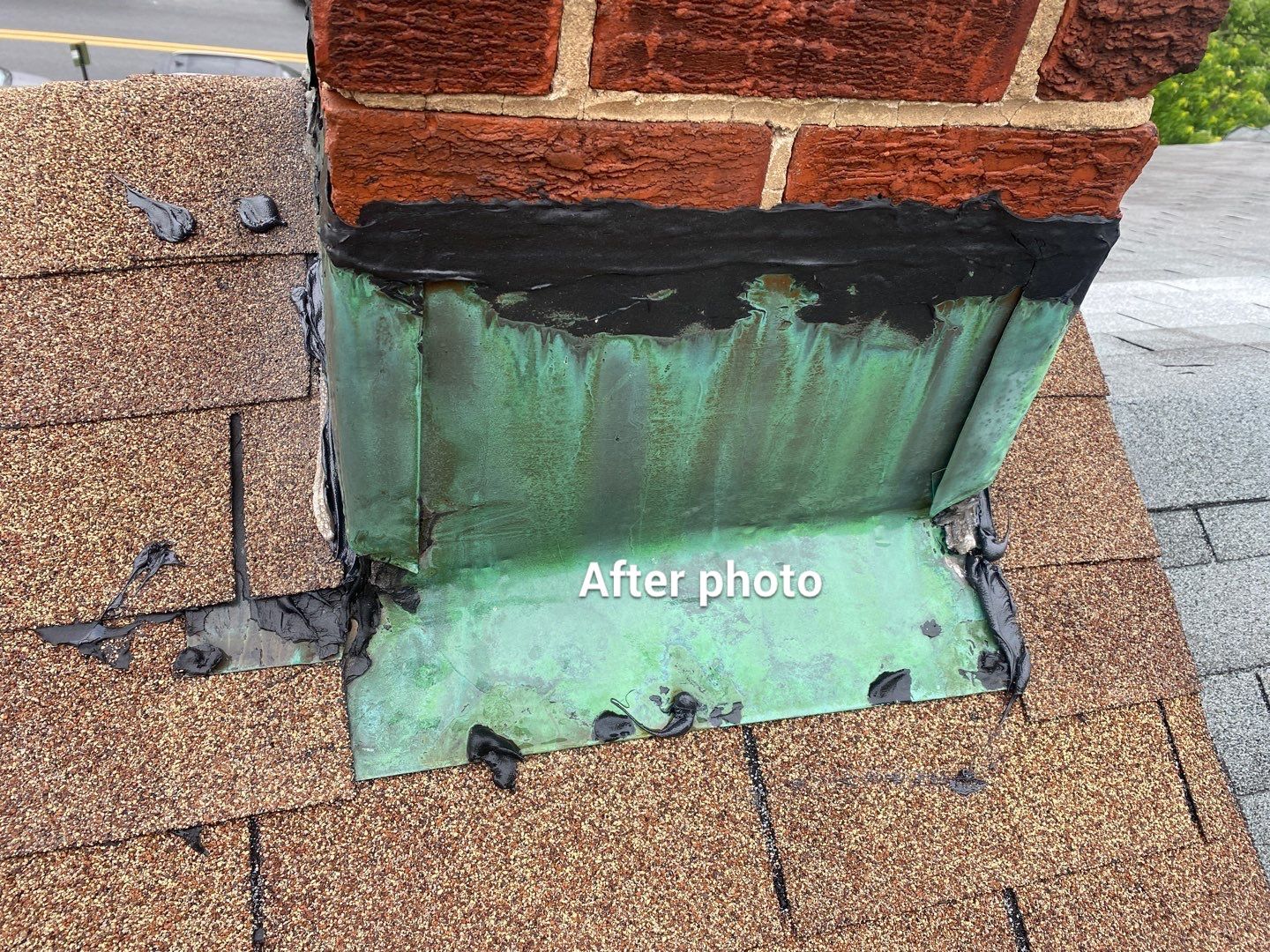 Residential Roofing Repair using 3 Tap Shingles by Alpha Design Services