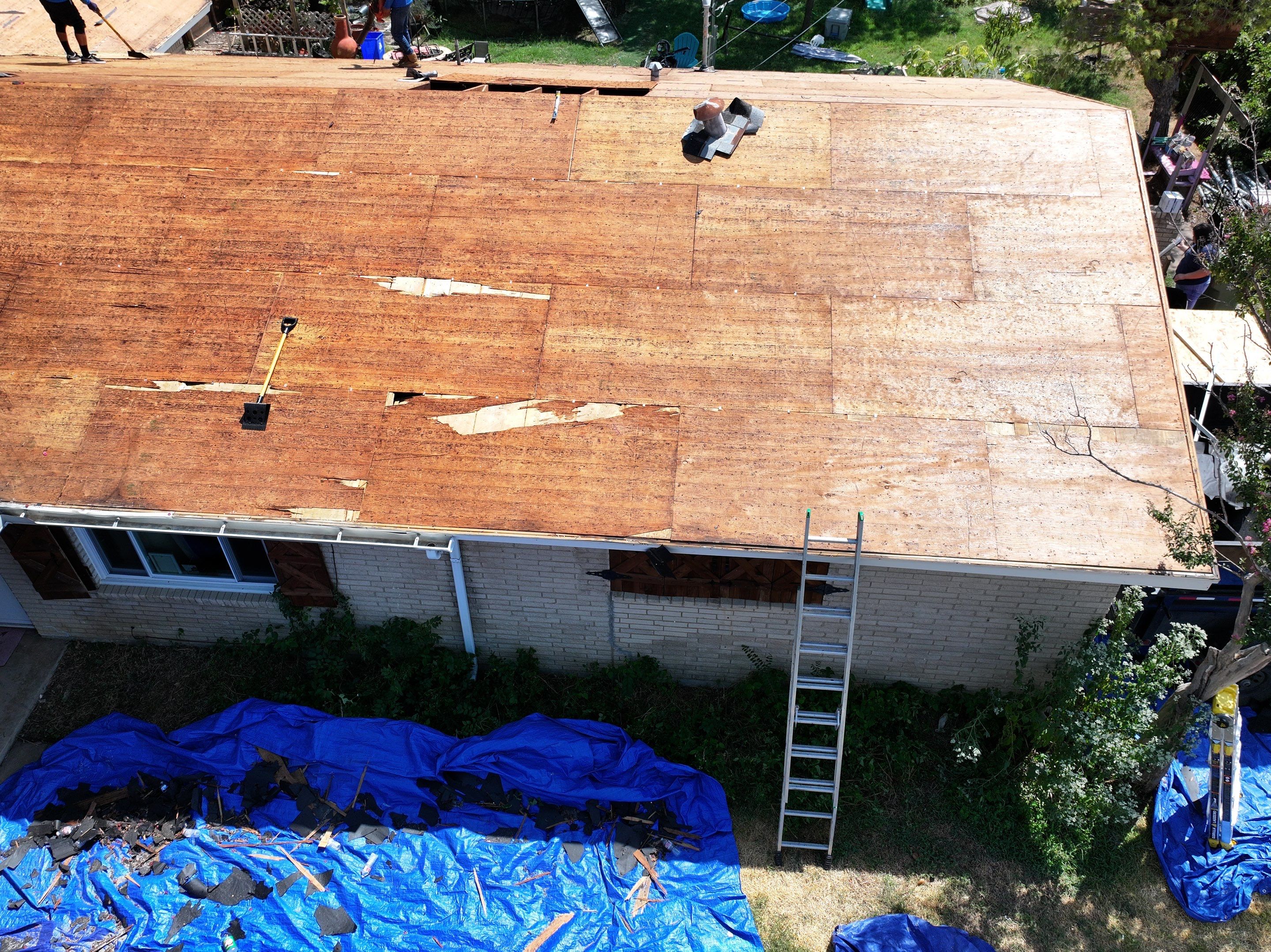 Residential reroof redeck using Certainteed landmark burnt Siena by Becker Roofing and Exteriors