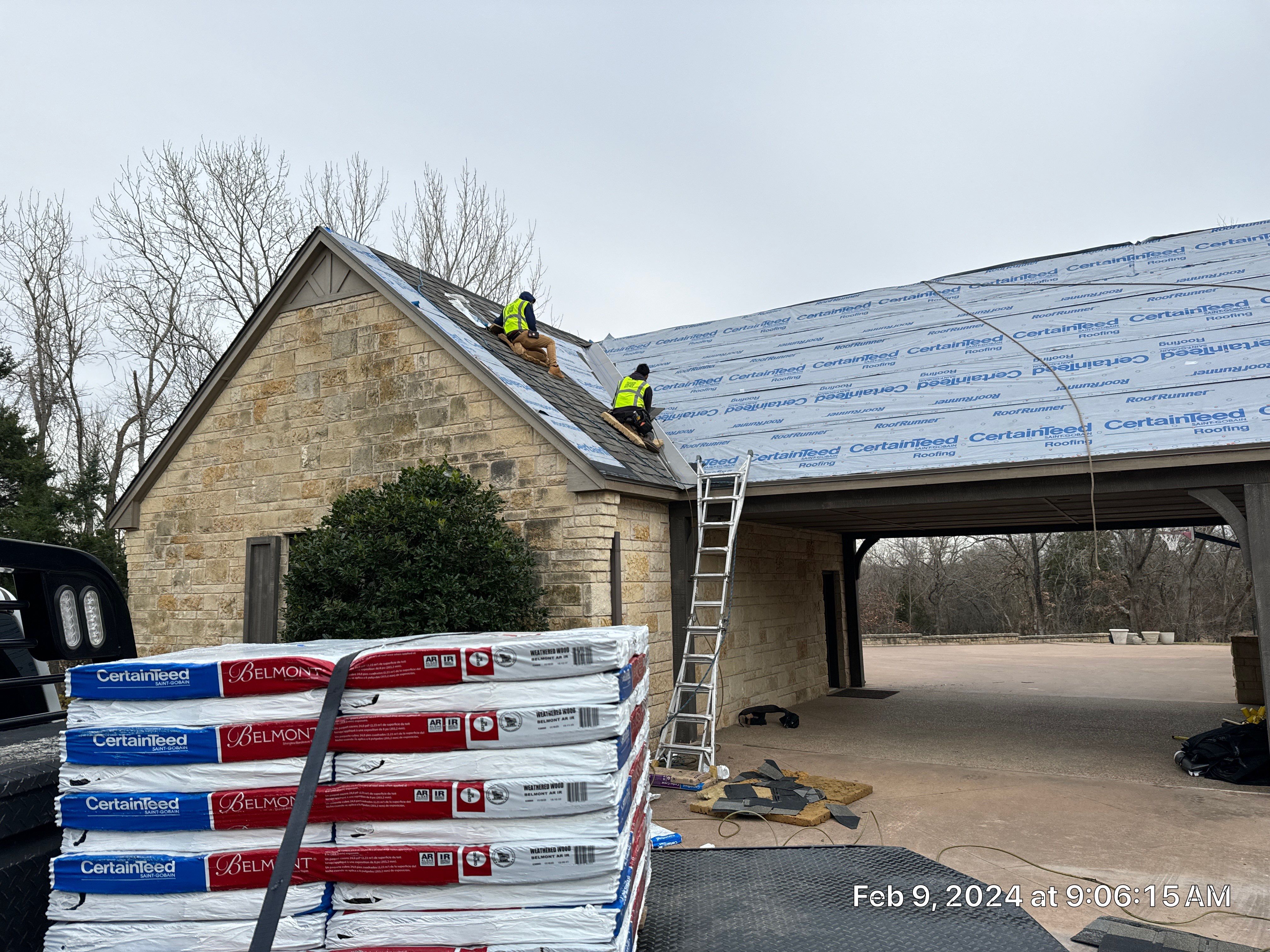 Reroof using Certainteed Integrity Roof System by Castillo Roofing
