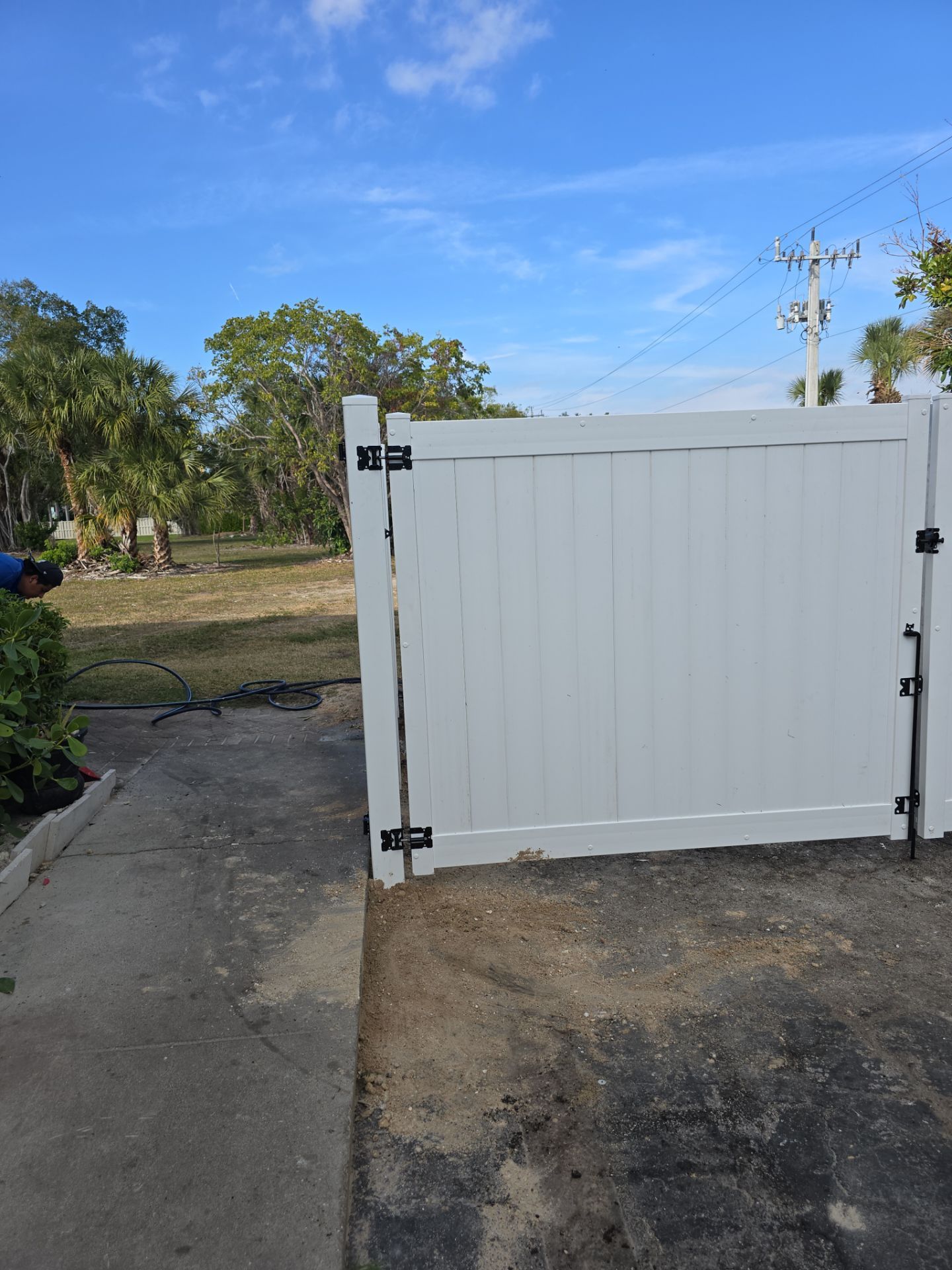Dumpster Enclosure in Marco Island by True Fence LLC