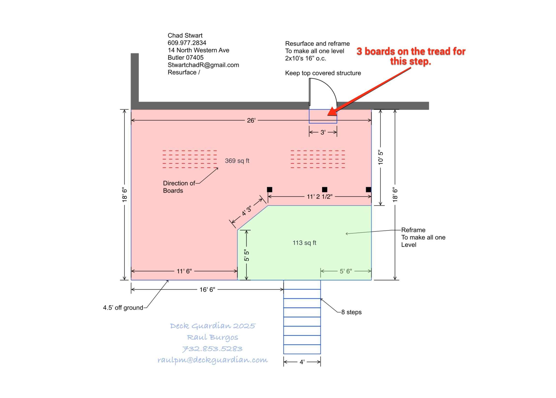 Deck Resurfacing in Butler, New Jersey by deck guardian