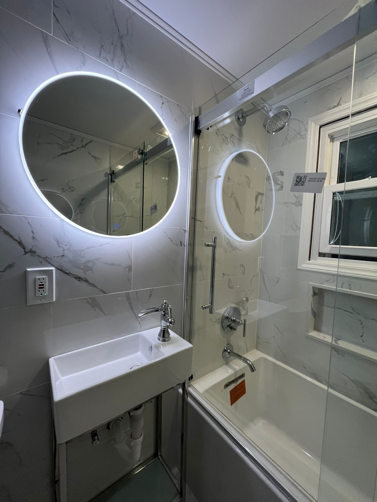 Bathroom Remodel using Tile by Home Concepts Construction