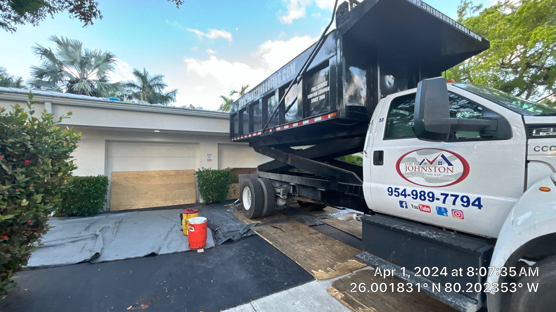 Residential Roof Replacement Using Crown Windsor Tiles by Earl W. Johnston Roofing 