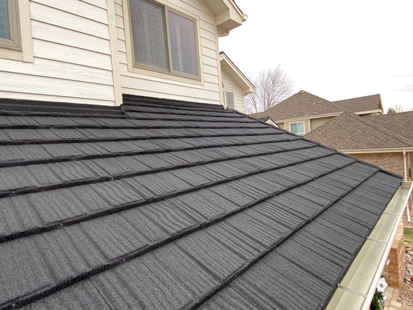 Residential Roofing Installation using Decra Shake - Charcoal by A to Z Roofing