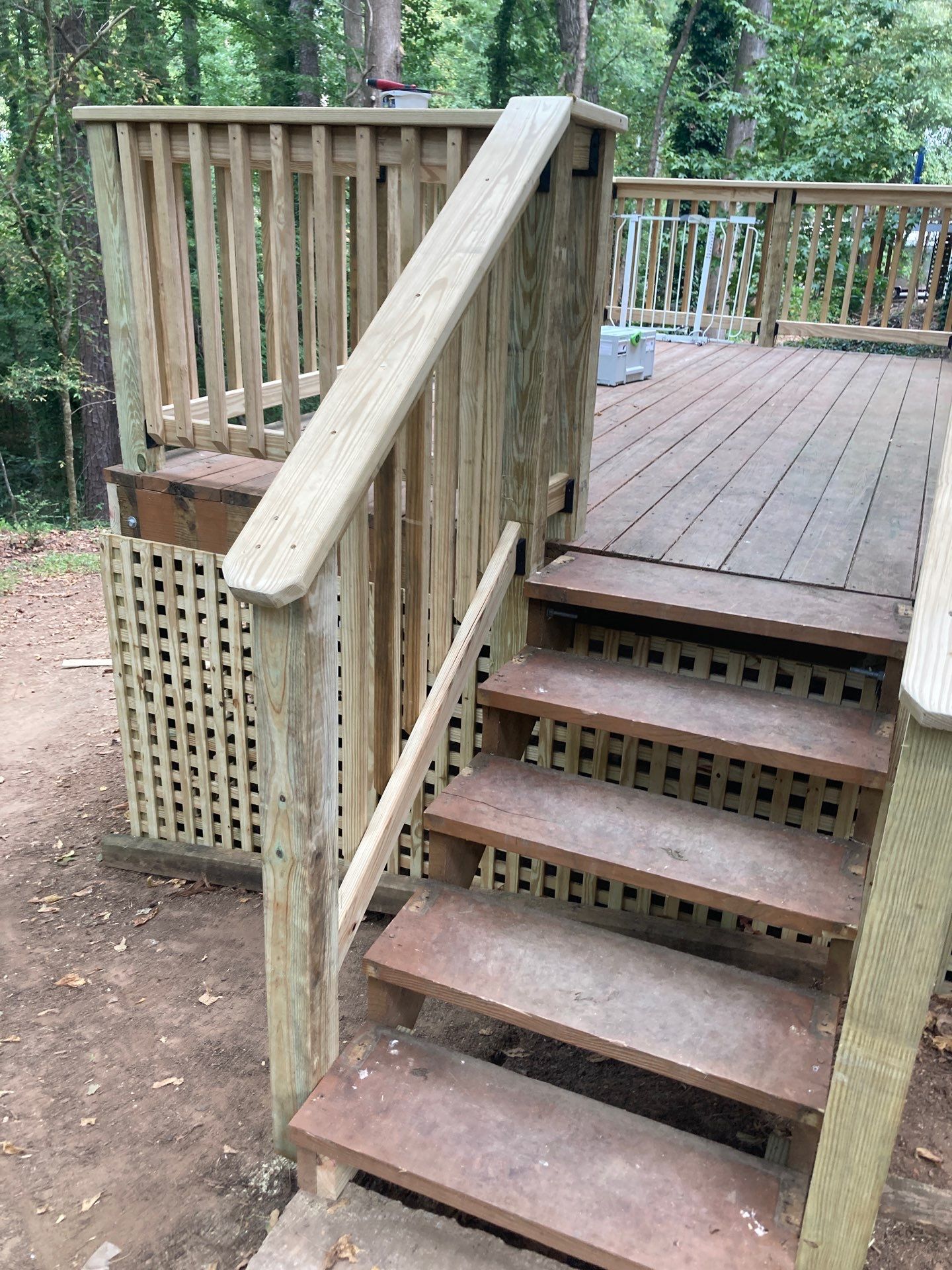 Wood Deck Resurface in Lilburn, GA by Nelson Exteriors 
