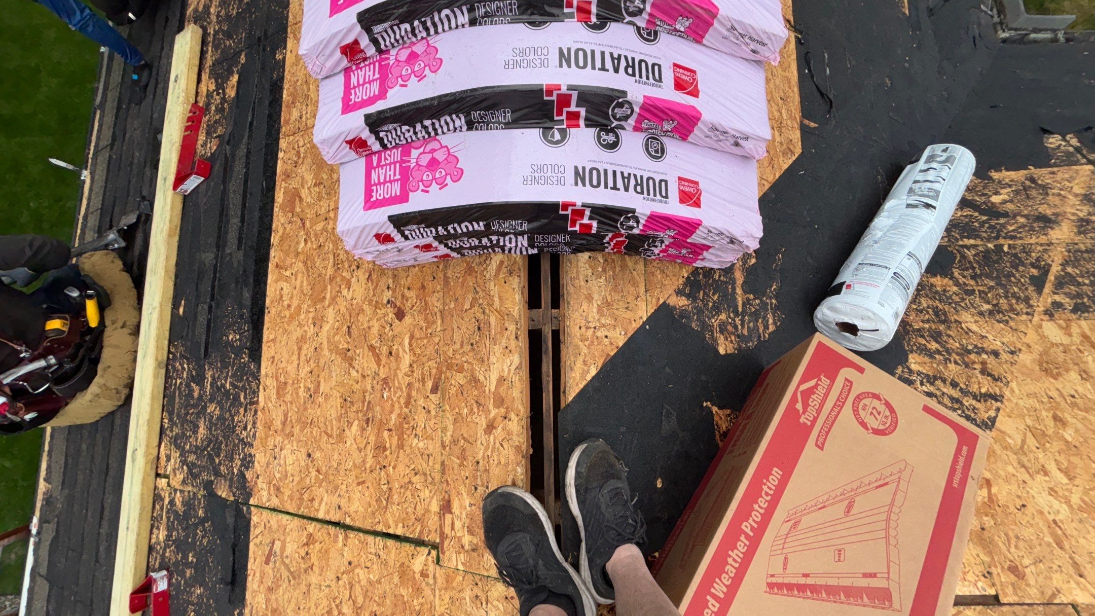 Roof Replacement using Owens Corning Summer Harvest by 180 Contractors