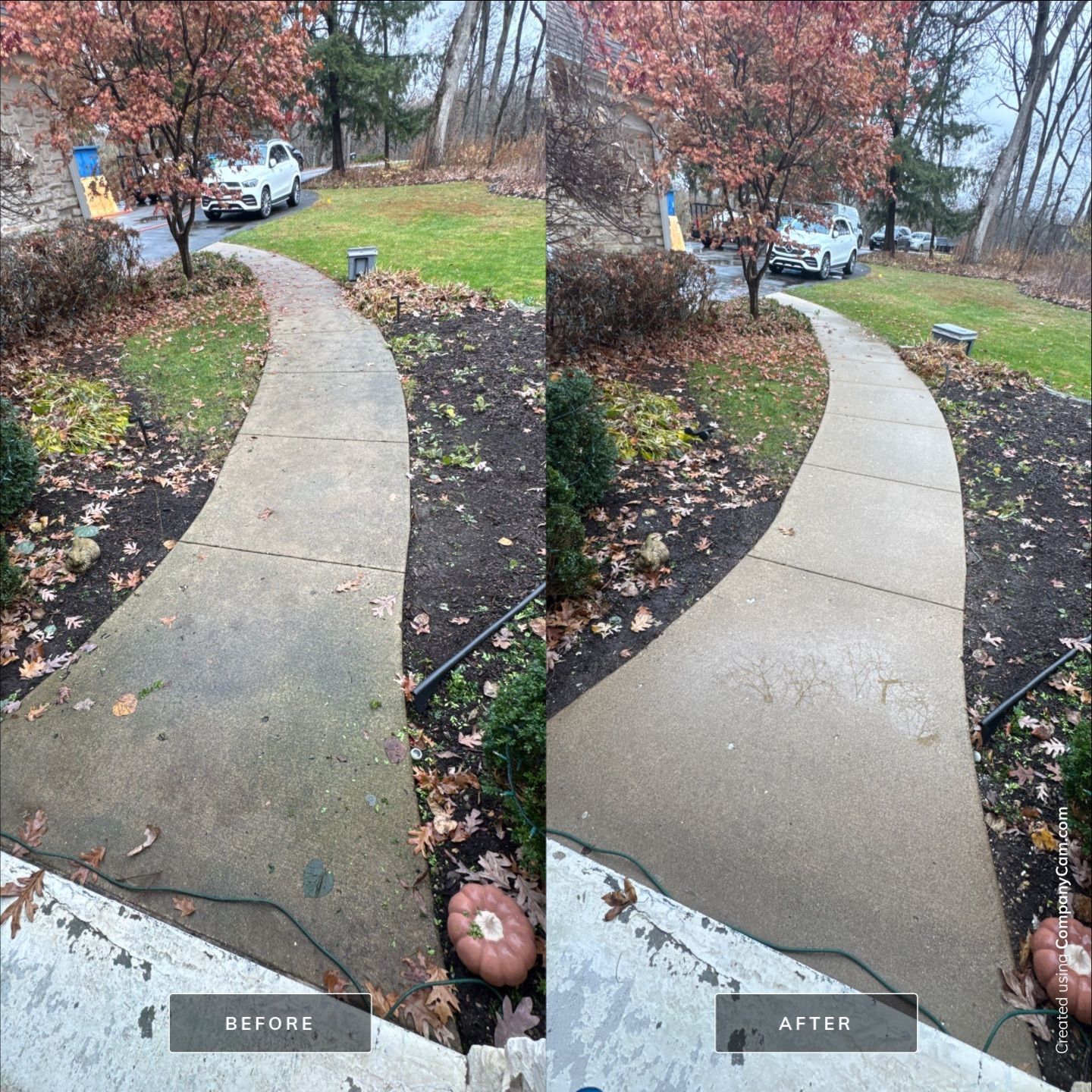 Project in Long Grove by Simmons Power & Soft Washing