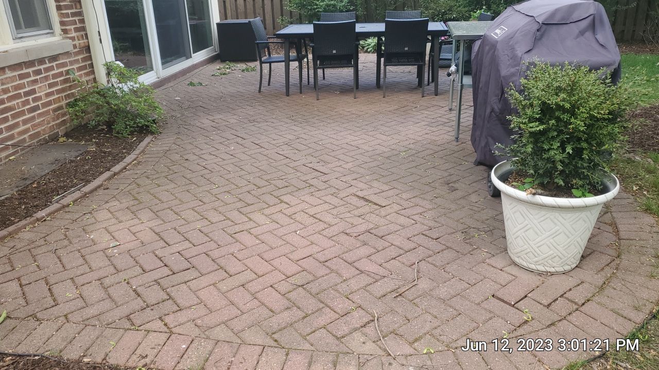 brick paver repair, clean and seal using Surebond SB-1300 by Northern Power Washing LLC.