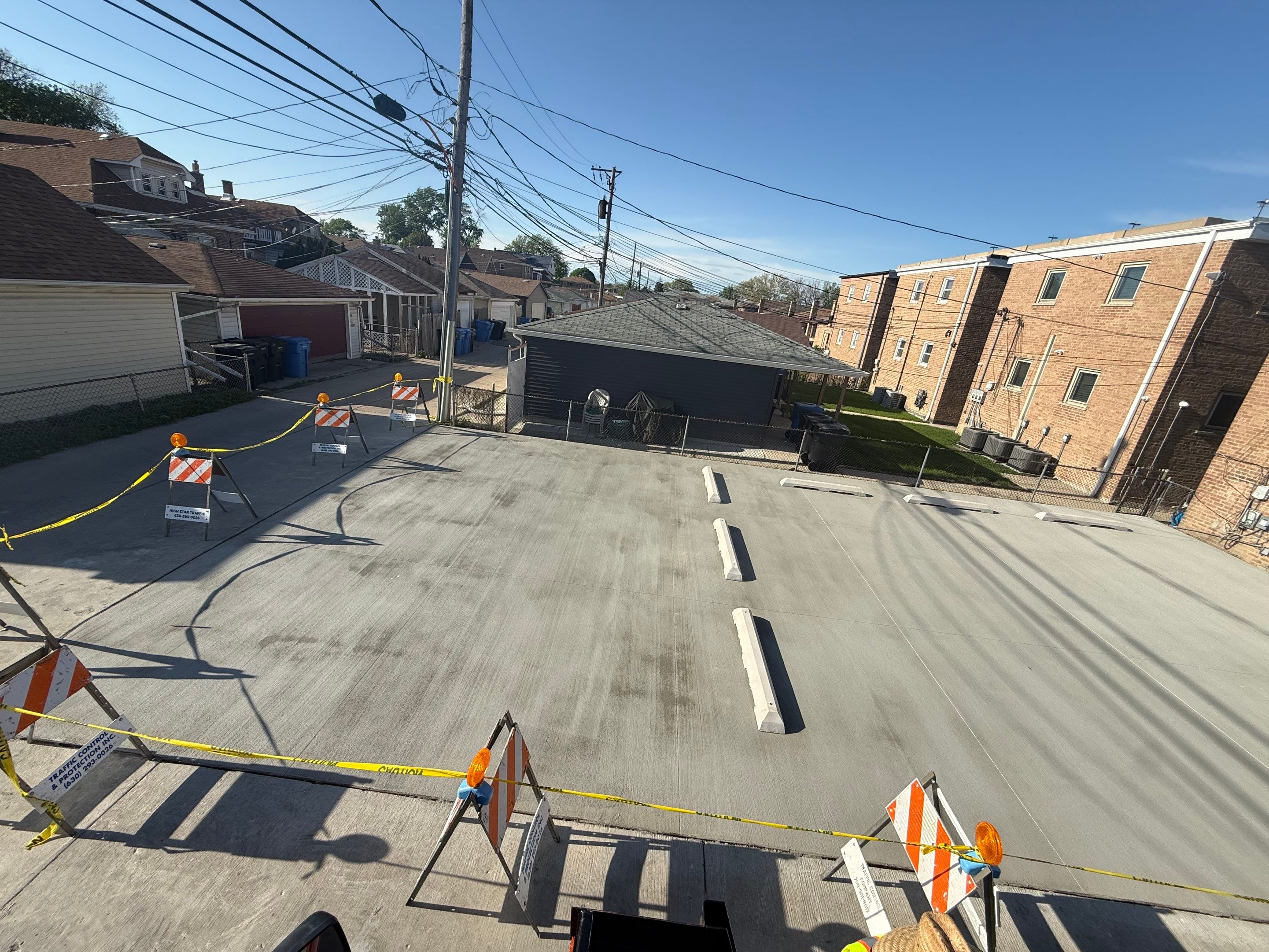 Full-Depth Concrete Lot Replacement & Expansion by PaveRight Concrete&Asphalt LLC