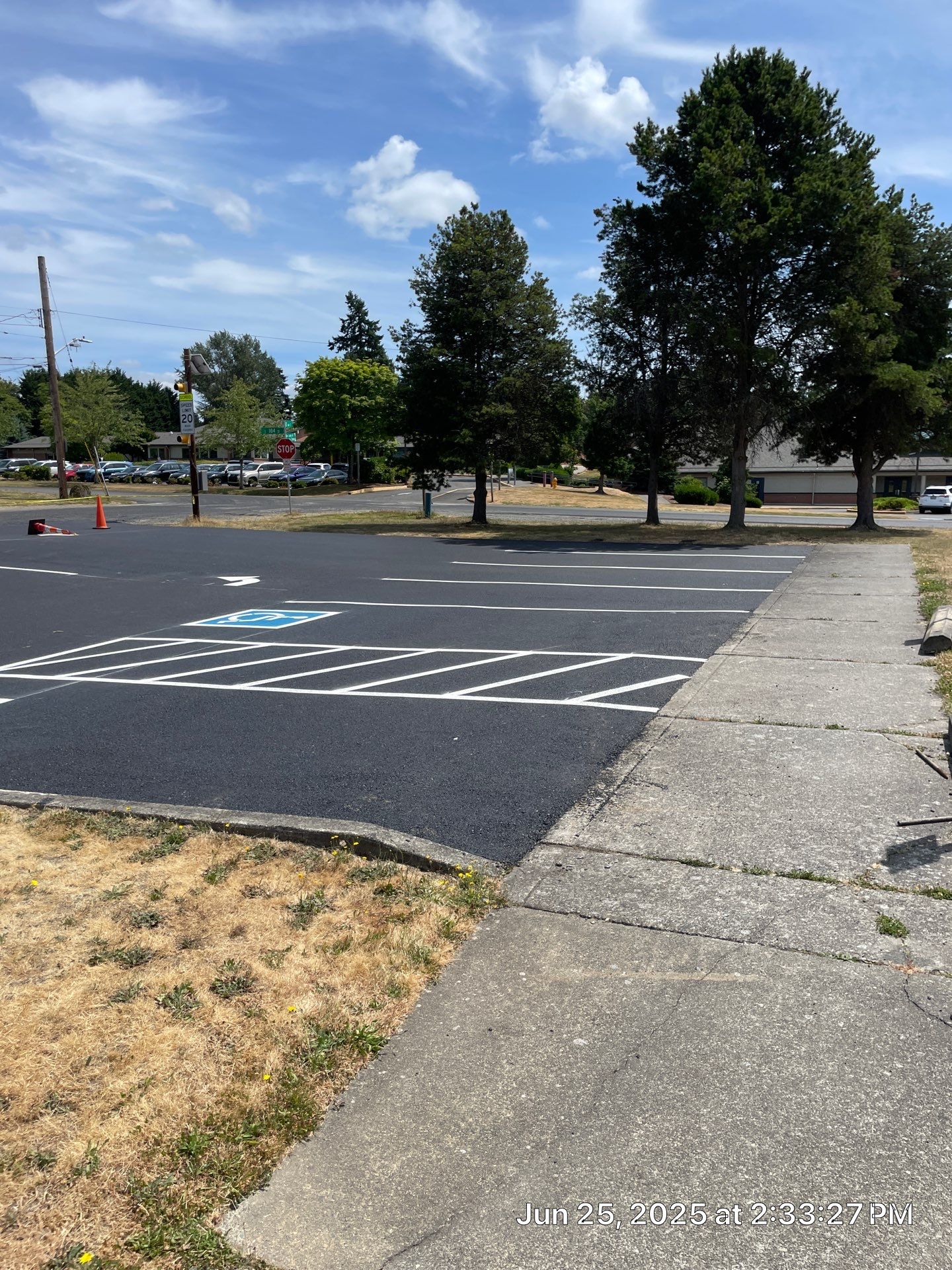 Sealcoat Parking Lot Renovation by Jireh Asphalt & Concrete Inc 