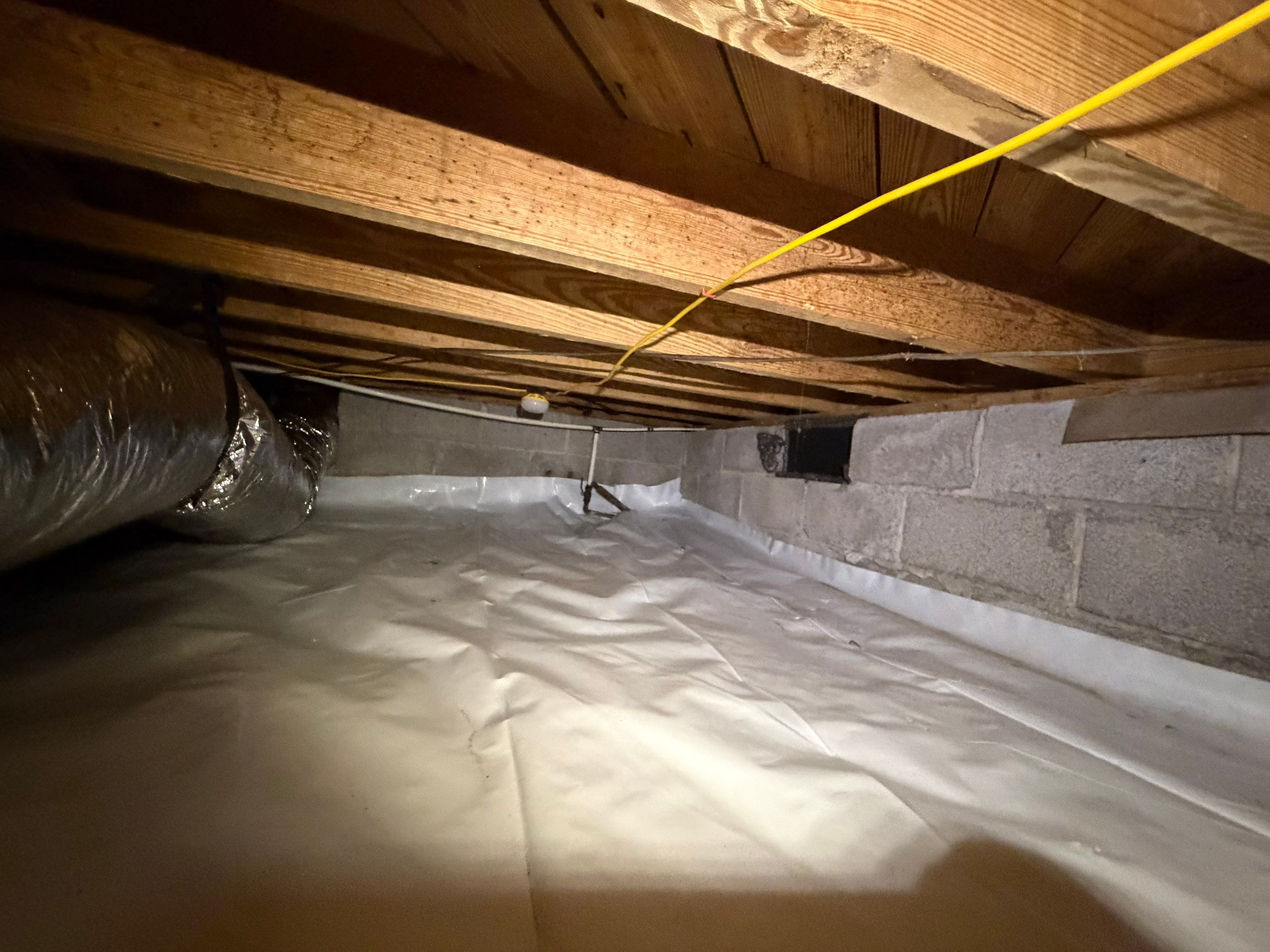 Project in Norfolk by Patriot Crawl Space Repairs