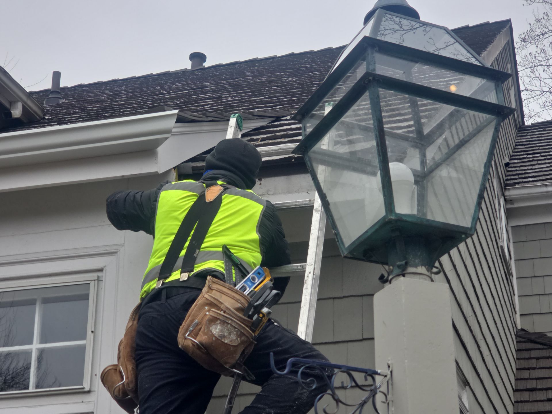 Reston :  Residential Roof Replacement with Brava Synthetic Cedar Shake Class C Natural  by RM Banning, Inc.