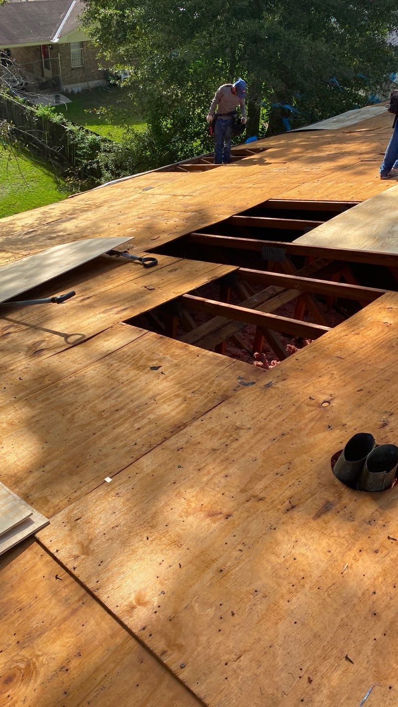 Residential Roofing Installation using Roof Replacement by American Roofing & Construction LLC