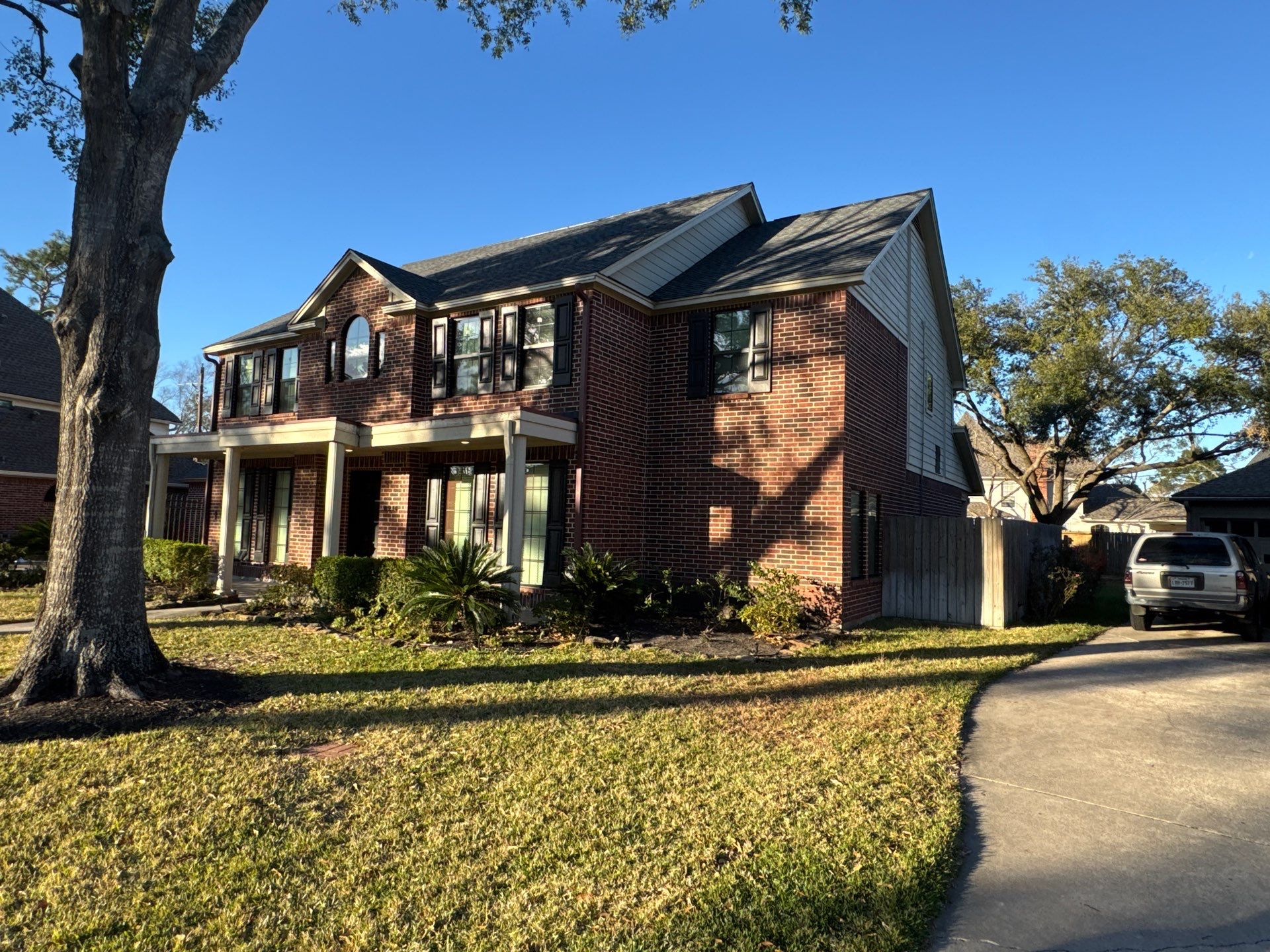 Project in Spring, TX by True Line Roofing and Exteriors