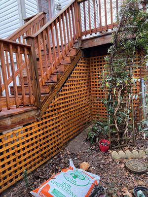 Coated Deck using Wood Sealant