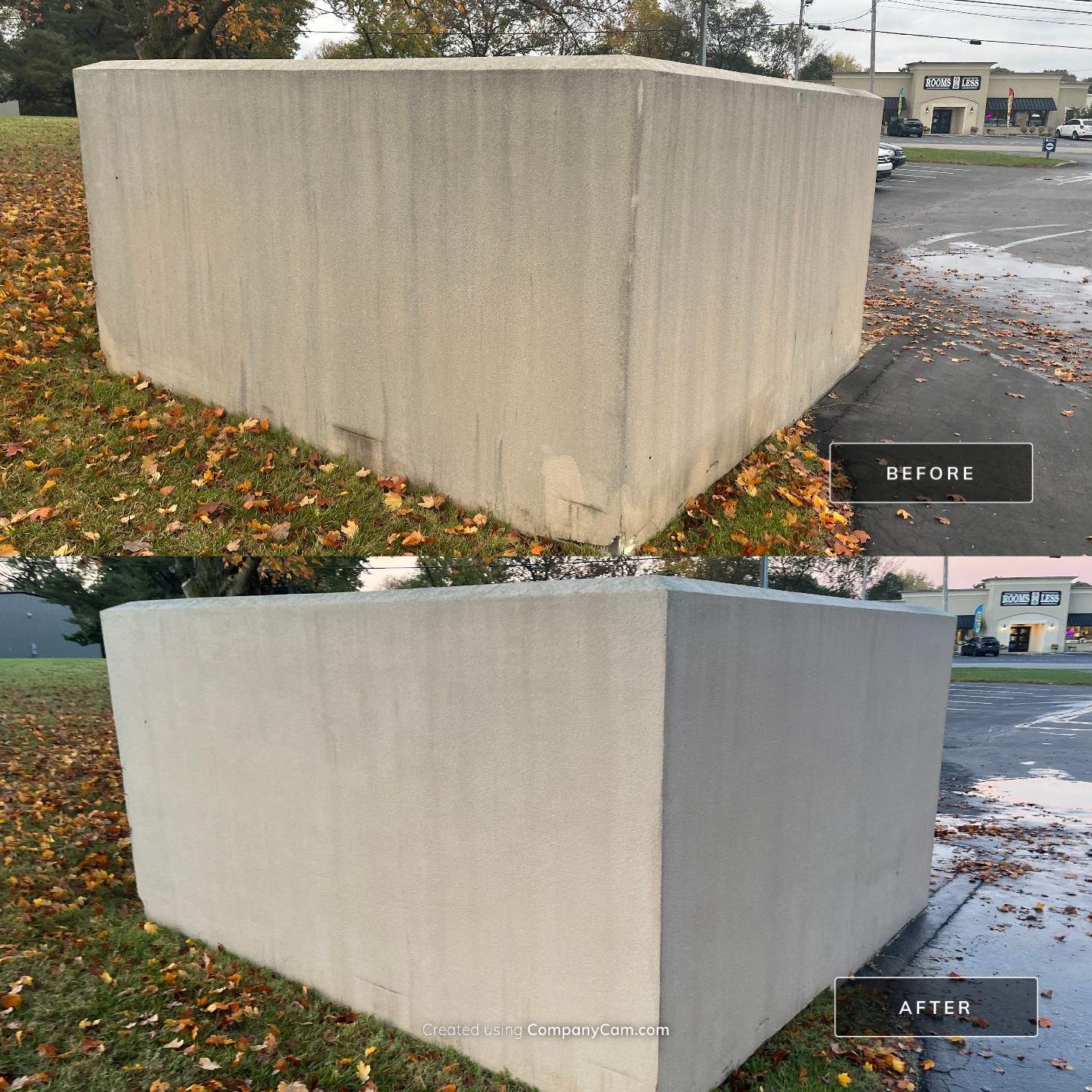 United Communications Bank - Clarksville TN by Mr. Mister Power Washing