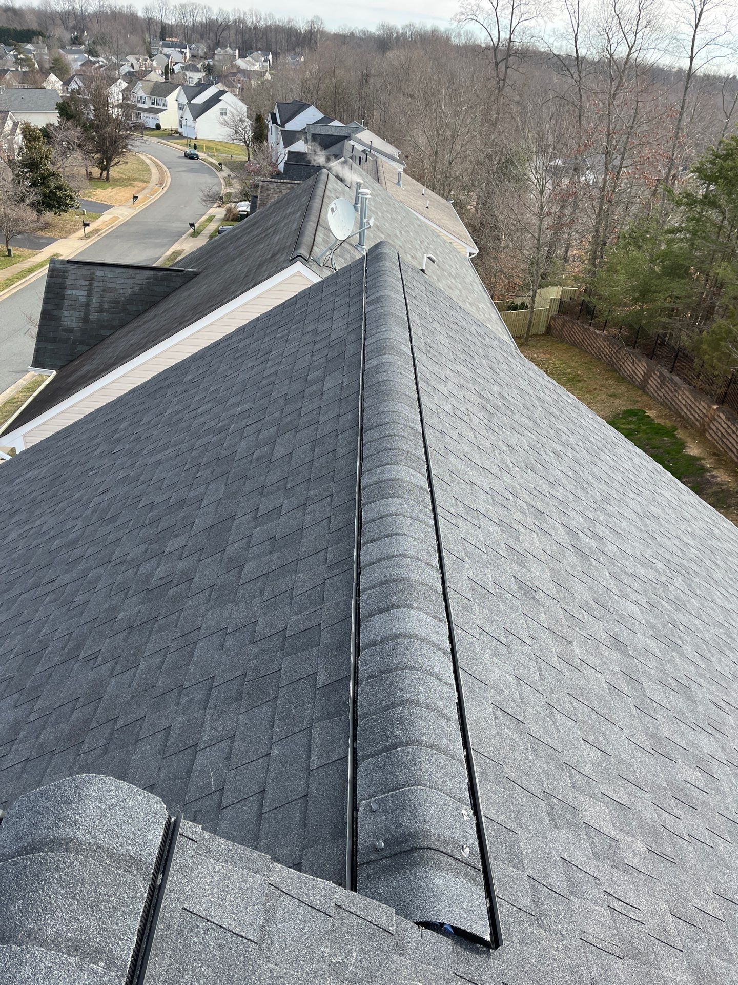 Woodbridge CertainTeed Landmark Roof in Charcoal Black by RM Banning, Inc.
