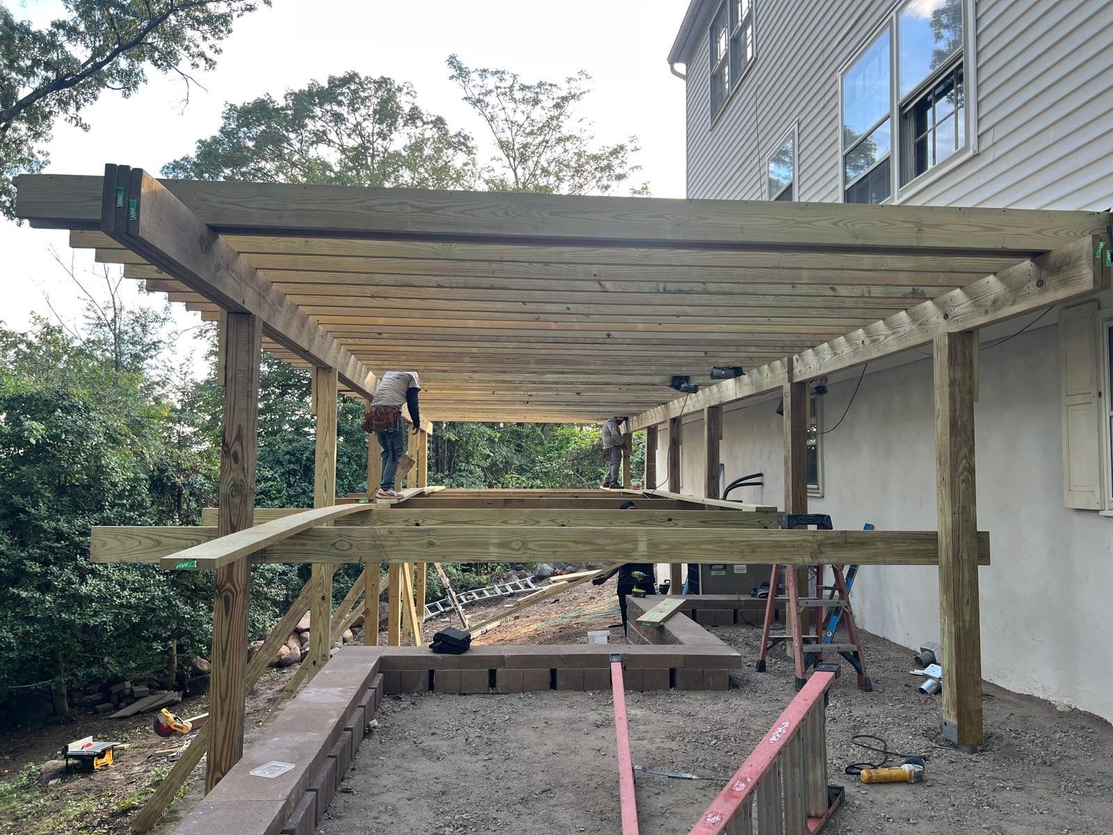 New Deck in Boonton by deck guardian