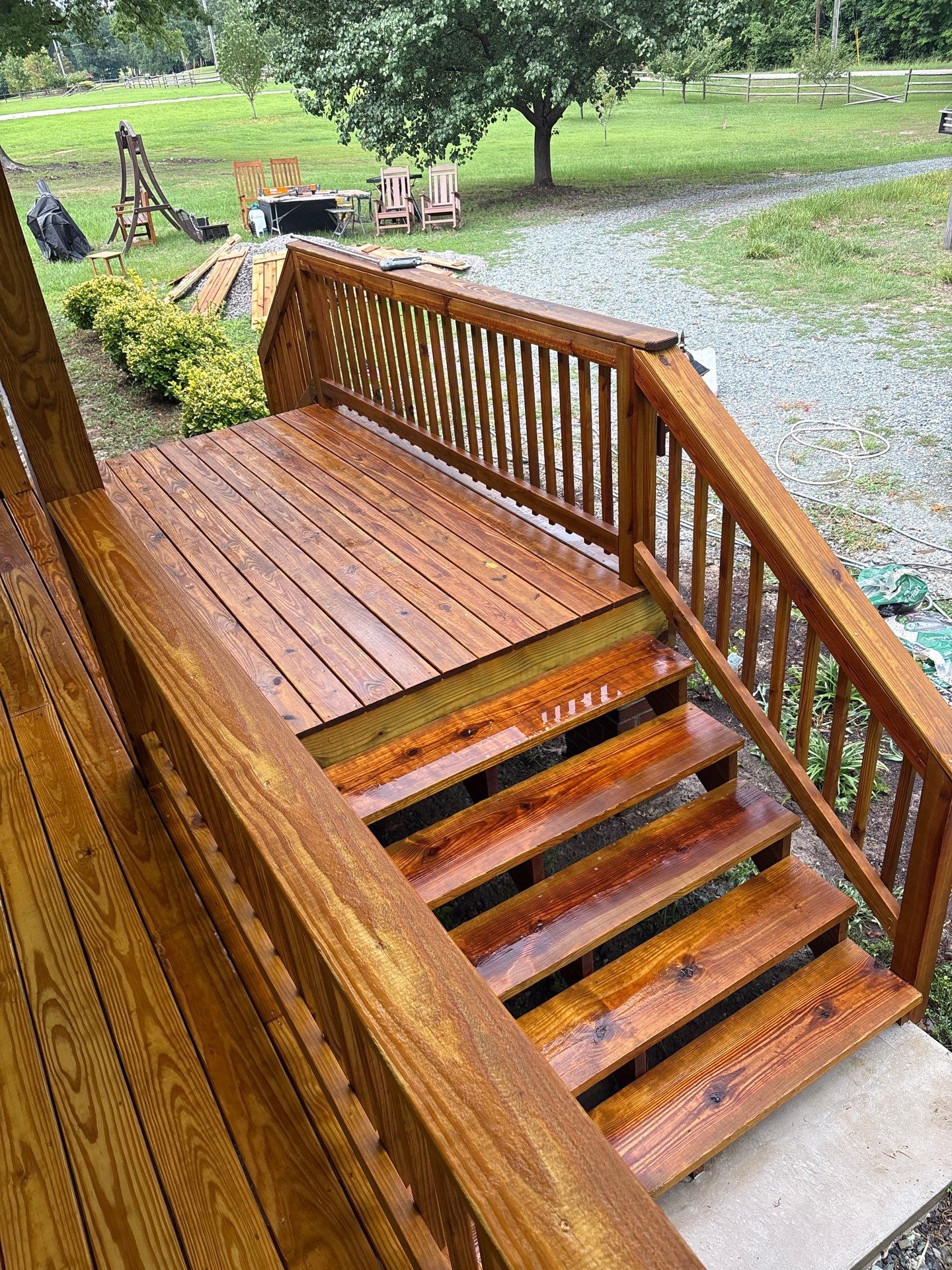 Deck using Wood Sealant by DuraSeal