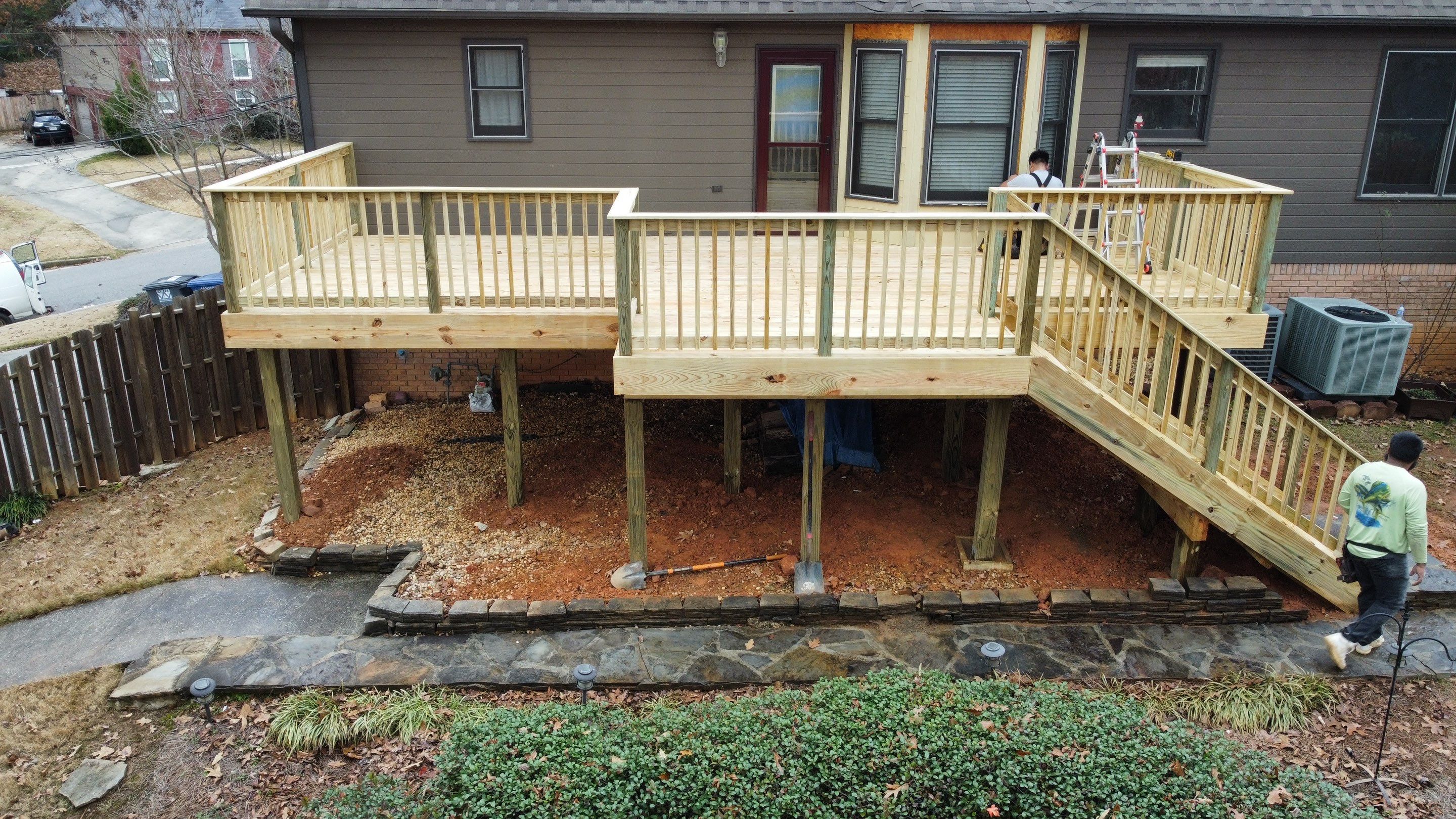 Russet Woods - Deck by Pillar and Pine