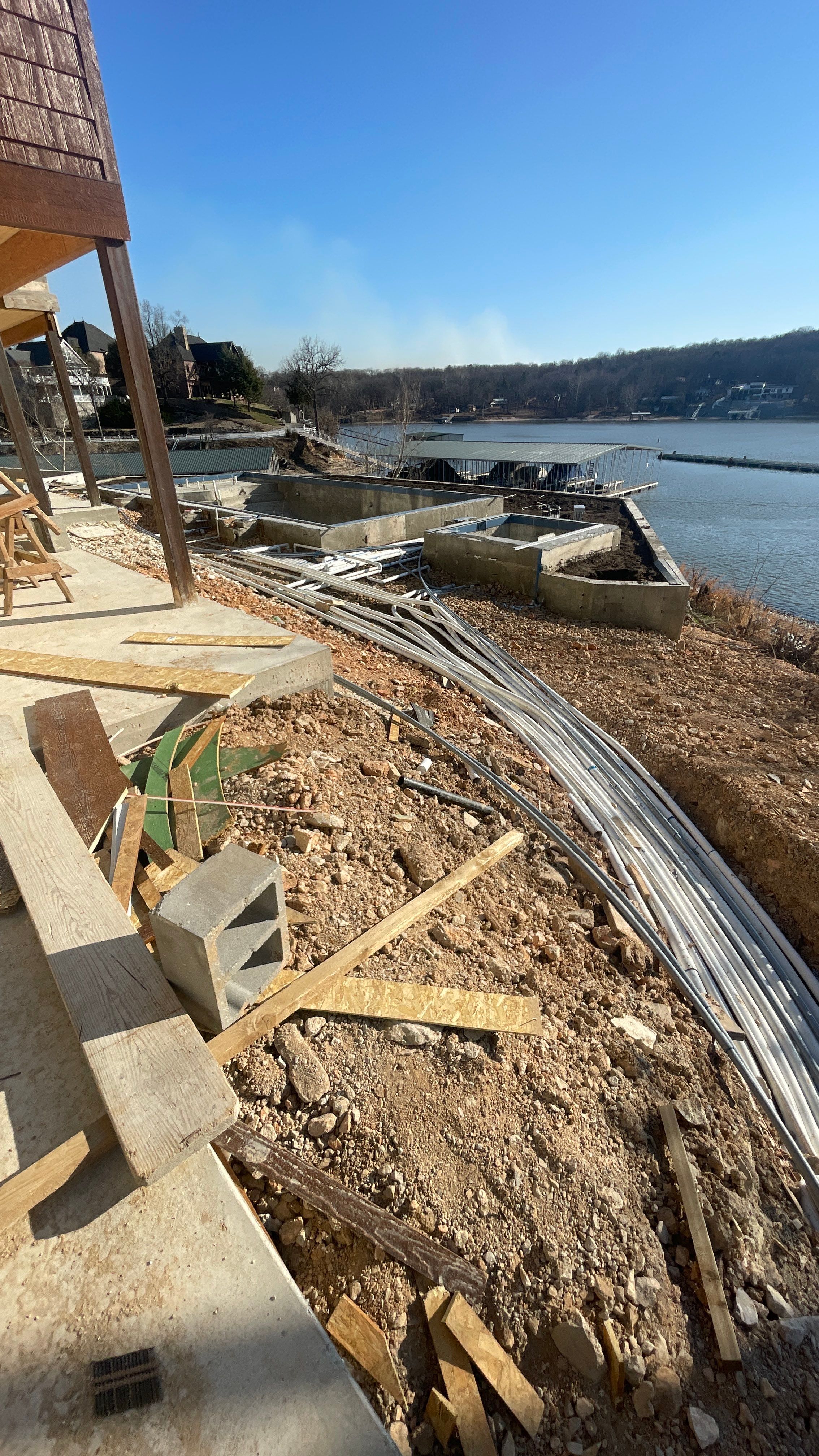 Custom Lake Home New Construction by Argent Electric LLC